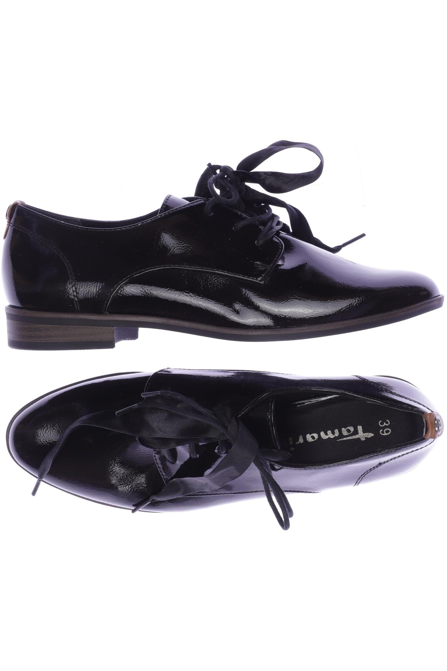 

Tamaris Damen Halbschuh, schwarz, Gr. 39