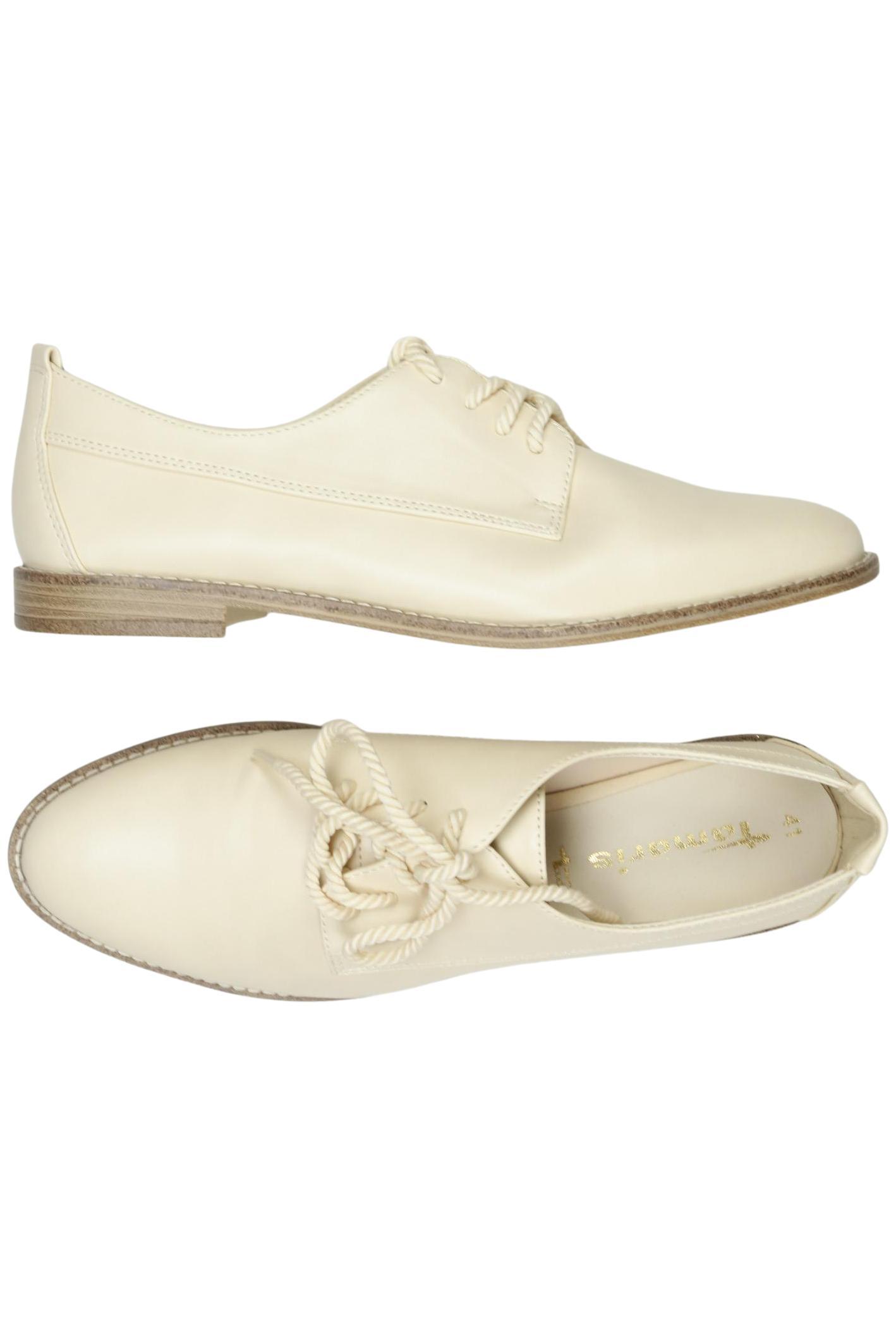 

Tamaris Damen Halbschuh, cremeweiß, Gr. 41