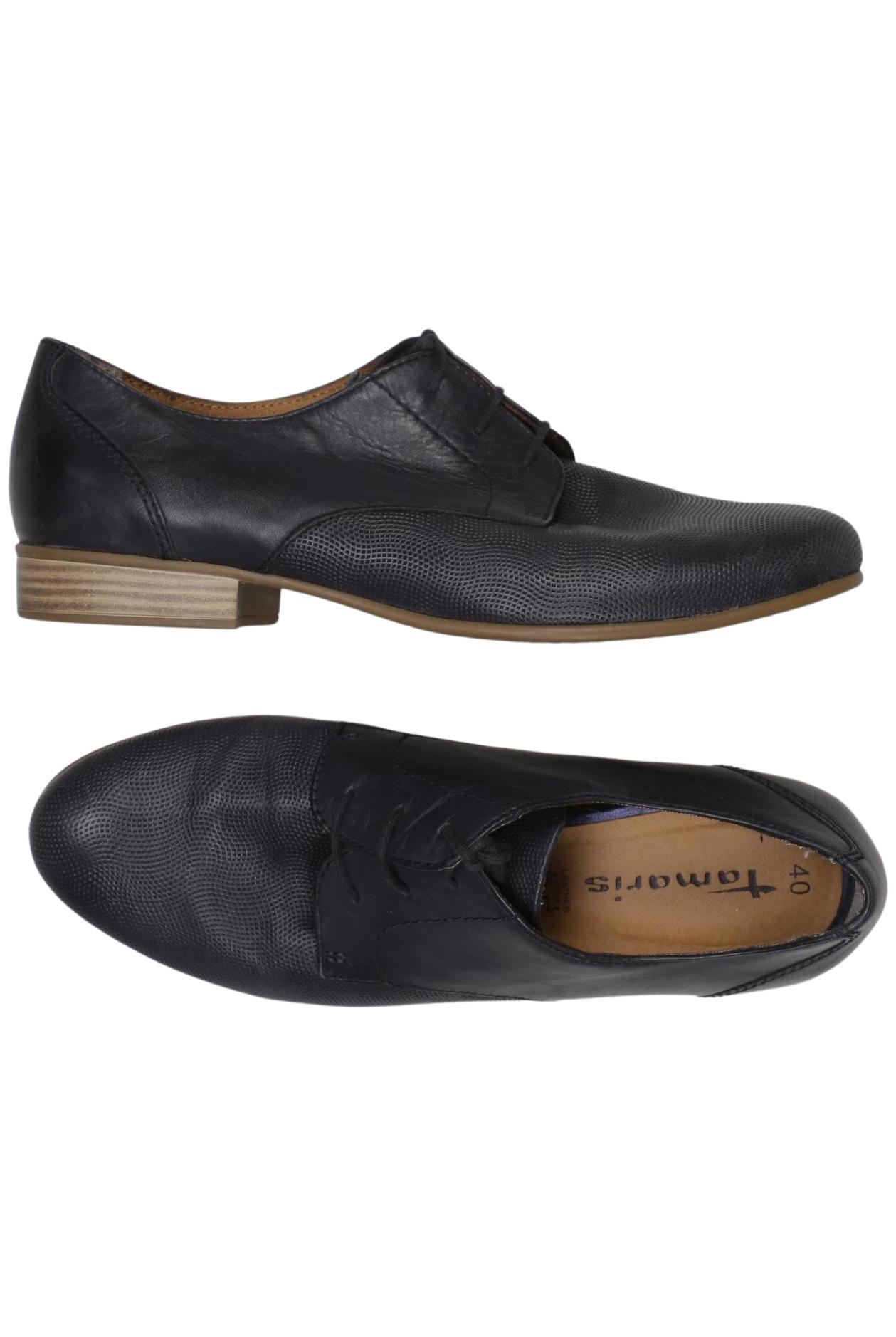 

Tamaris Damen Halbschuh, schwarz, Gr. 40