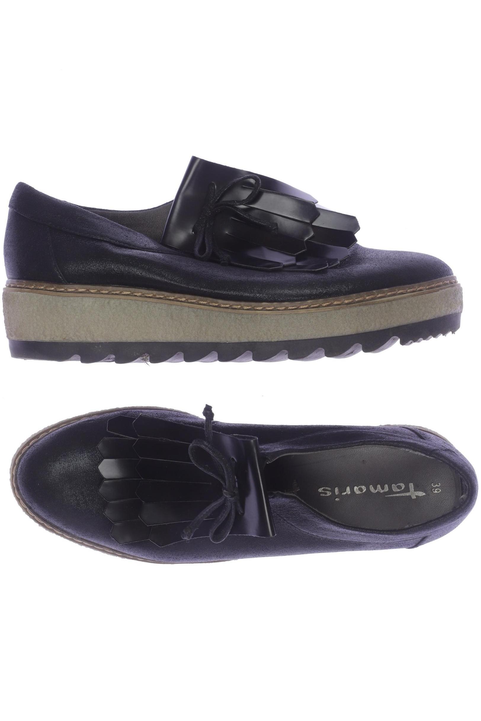 

Tamaris Damen Halbschuh, schwarz, Gr. 39