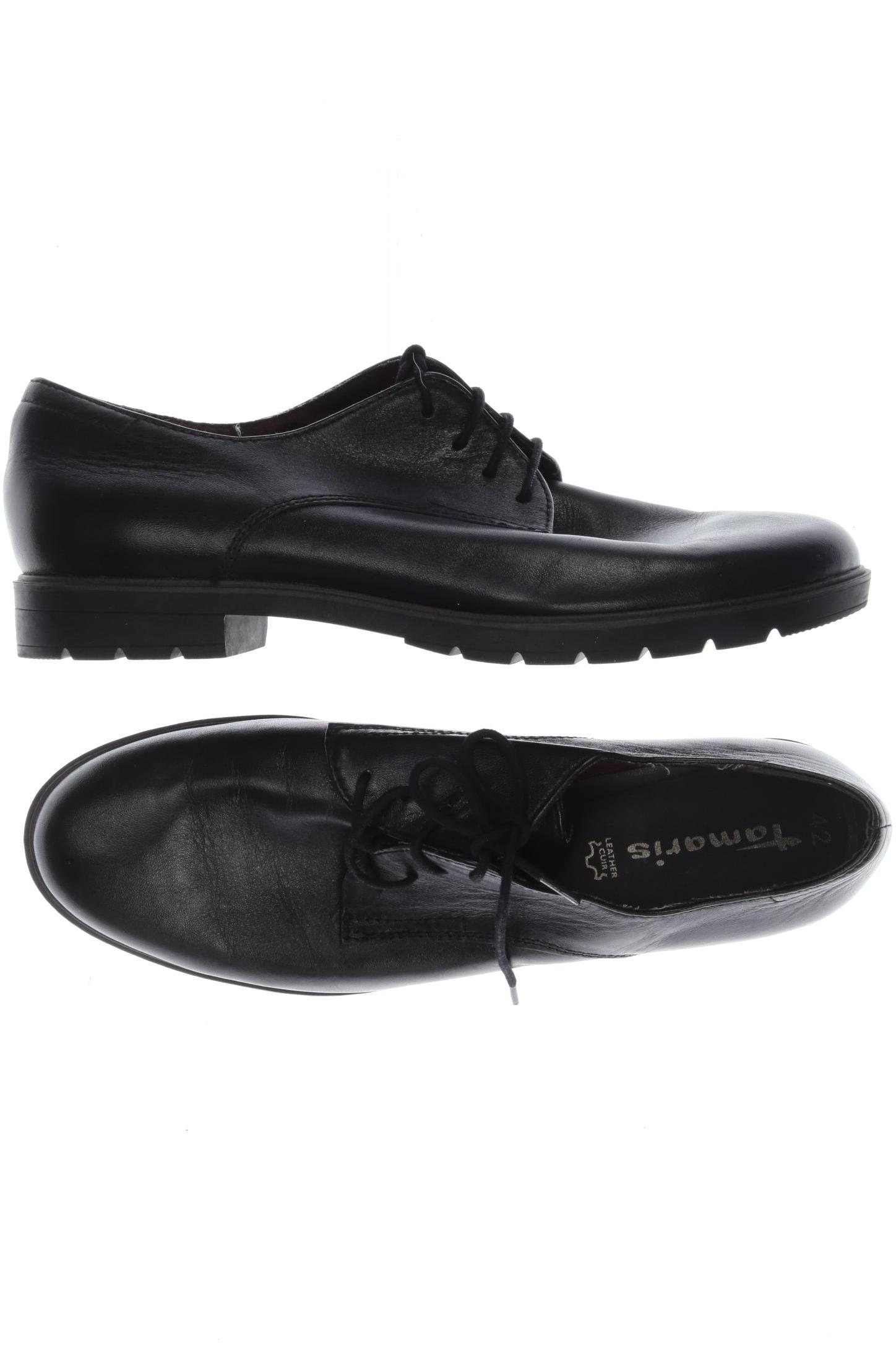 

Tamaris Damen Halbschuh, schwarz, Gr. 42