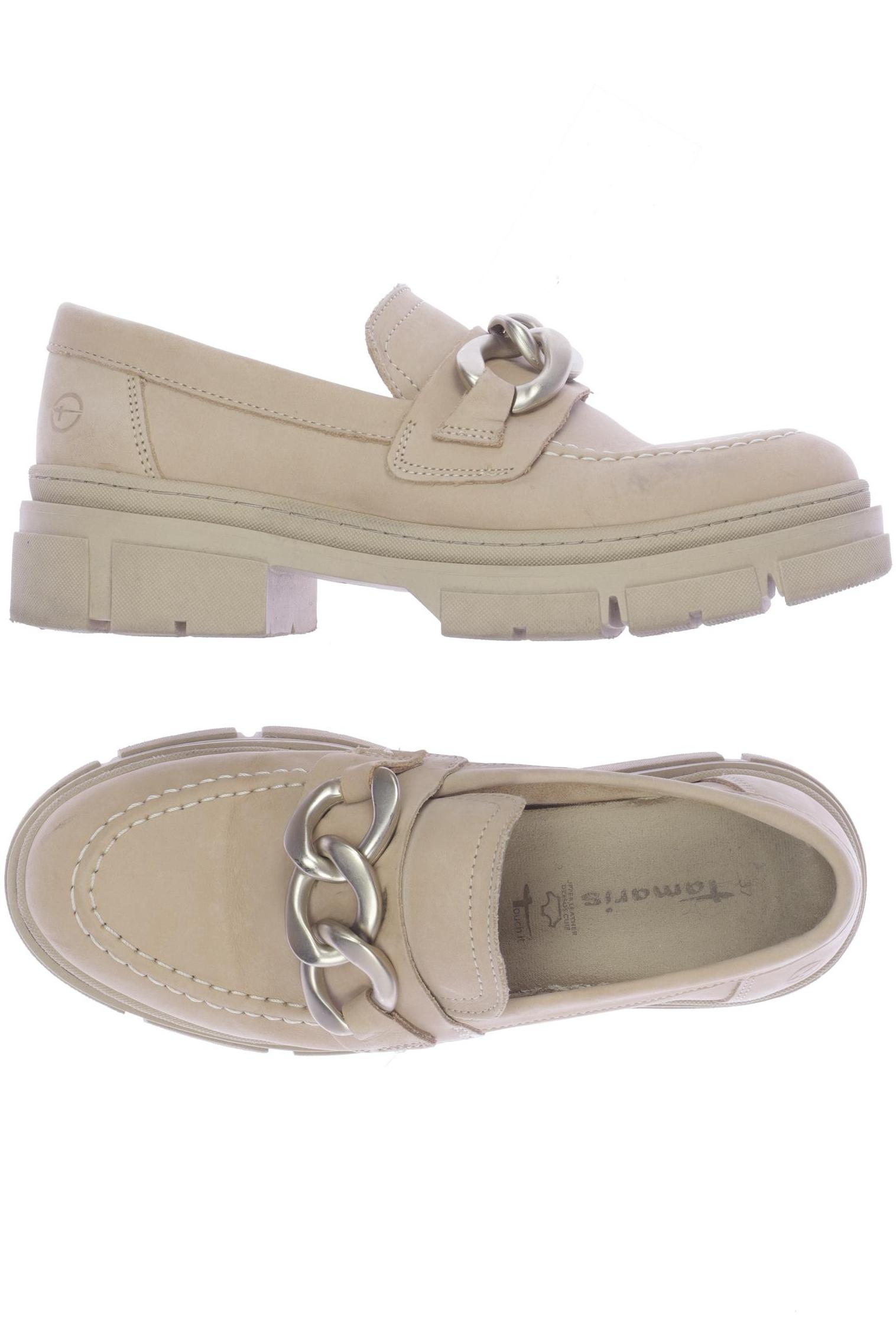 

Tamaris Damen Halbschuh, beige, Gr. 37