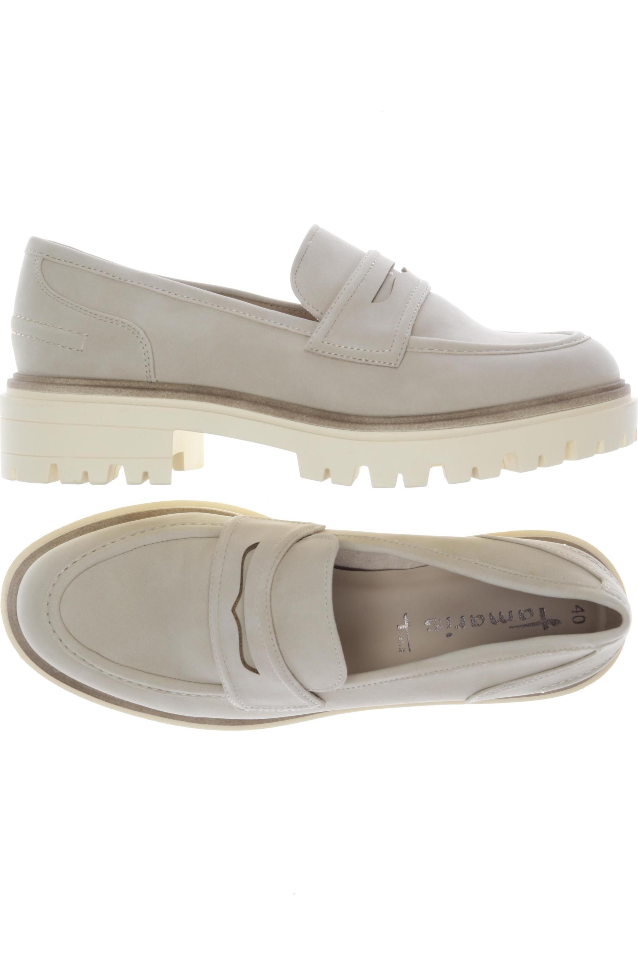 

Tamaris Damen Halbschuh, beige, Gr. 40