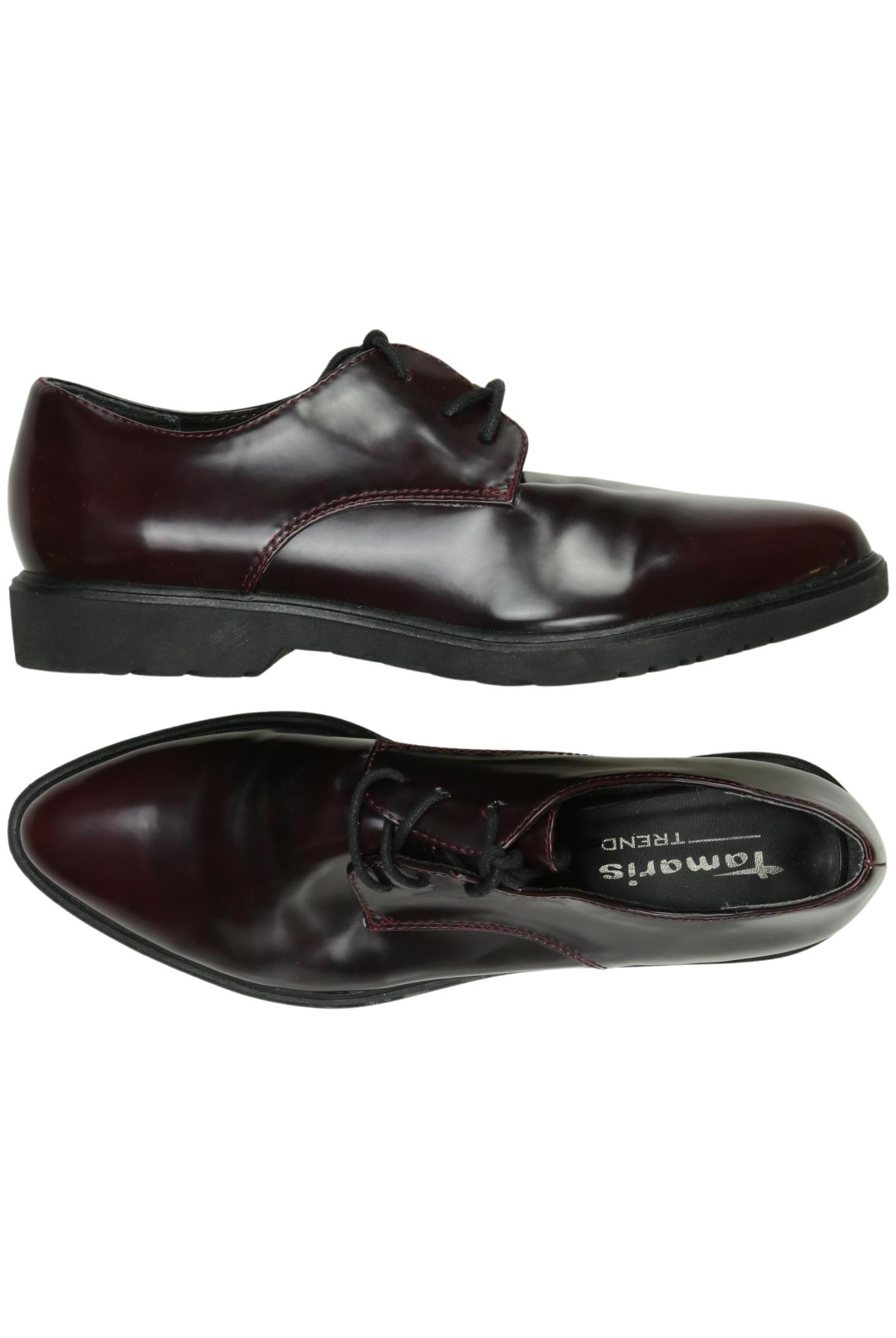 

Tamaris Damen Halbschuh, bordeaux, Gr. 41