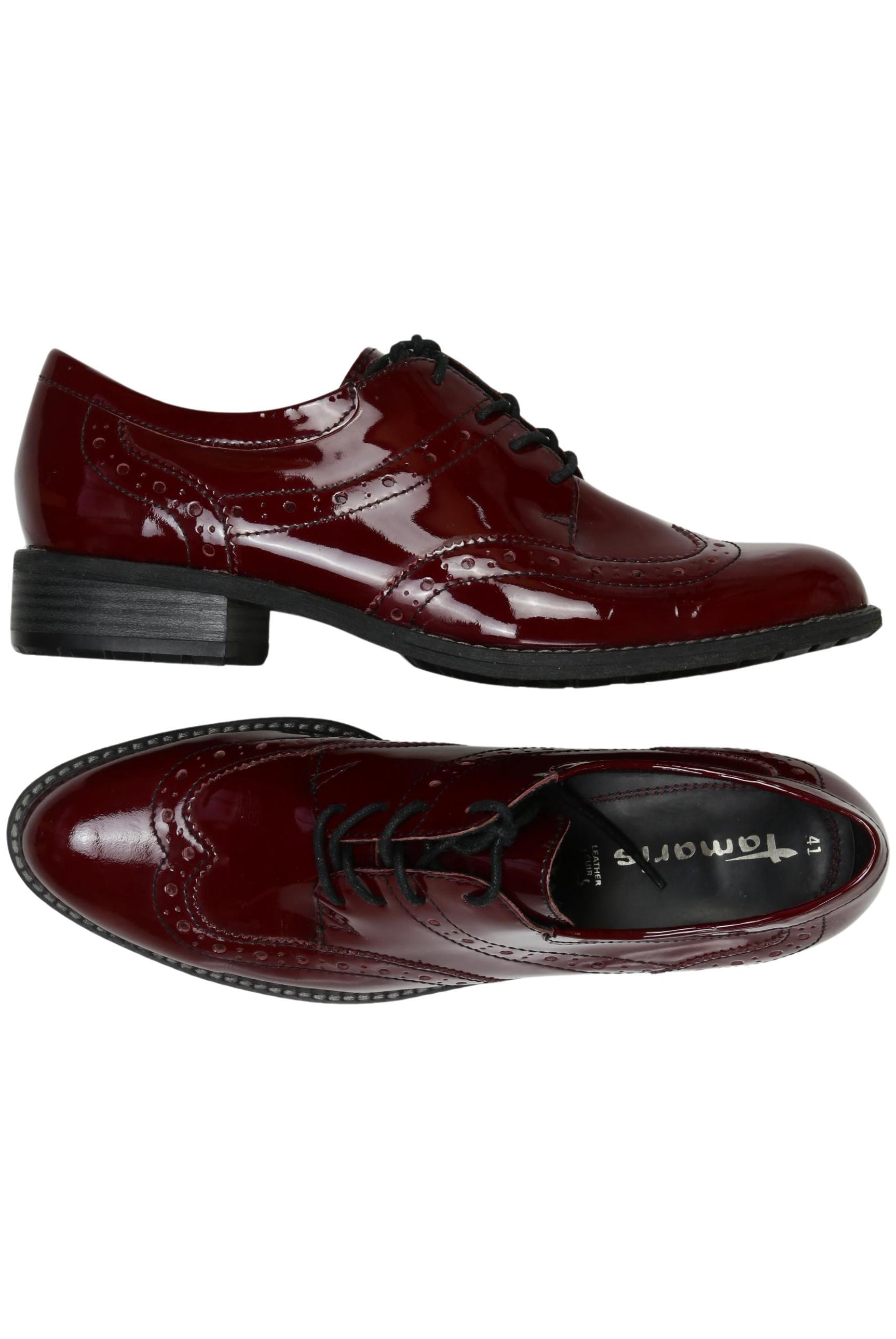 

Tamaris Damen Halbschuh, rot, Gr. 41