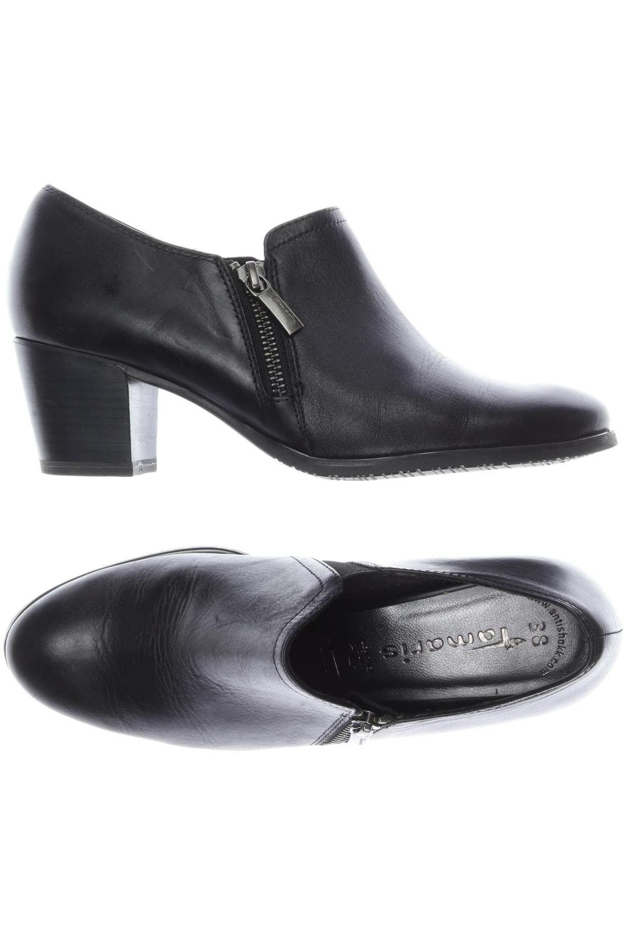 

Tamaris Damen Halbschuh, schwarz, Gr. 38