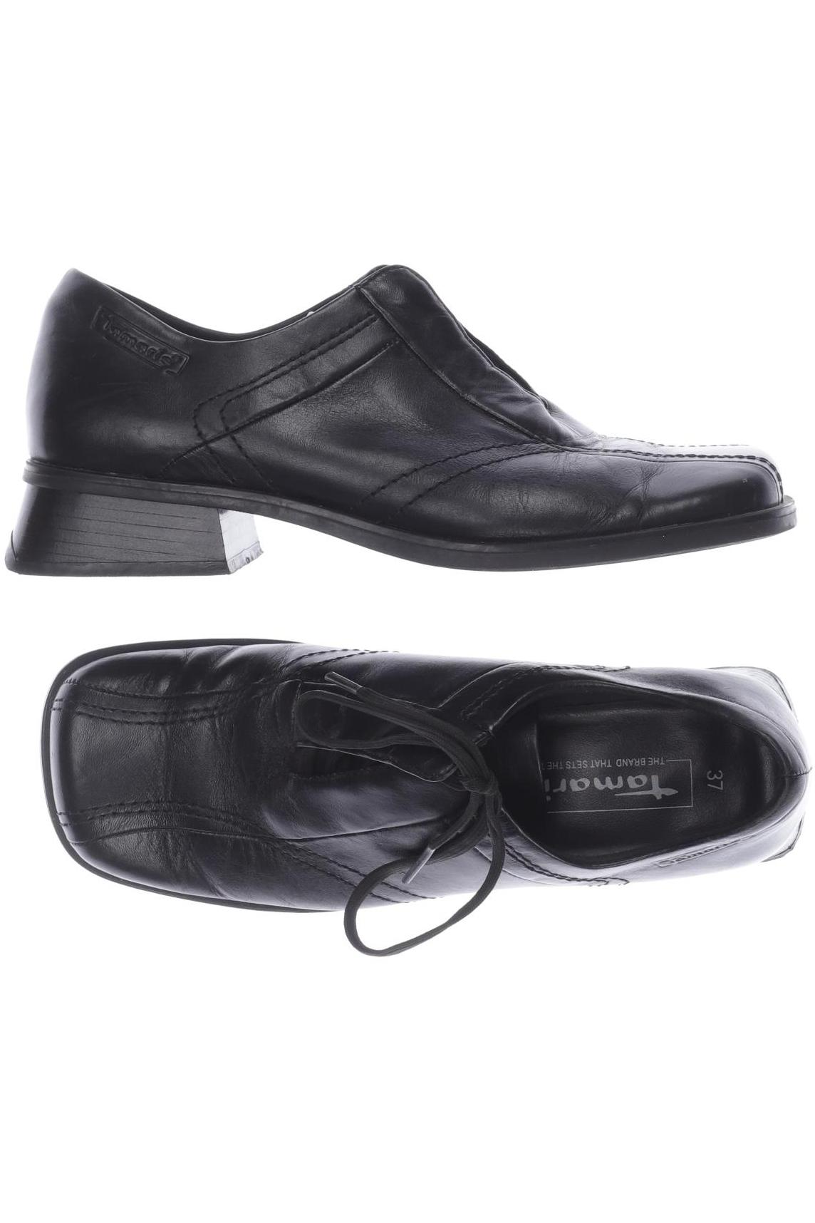 

Tamaris Damen Halbschuh, schwarz, Gr. 37