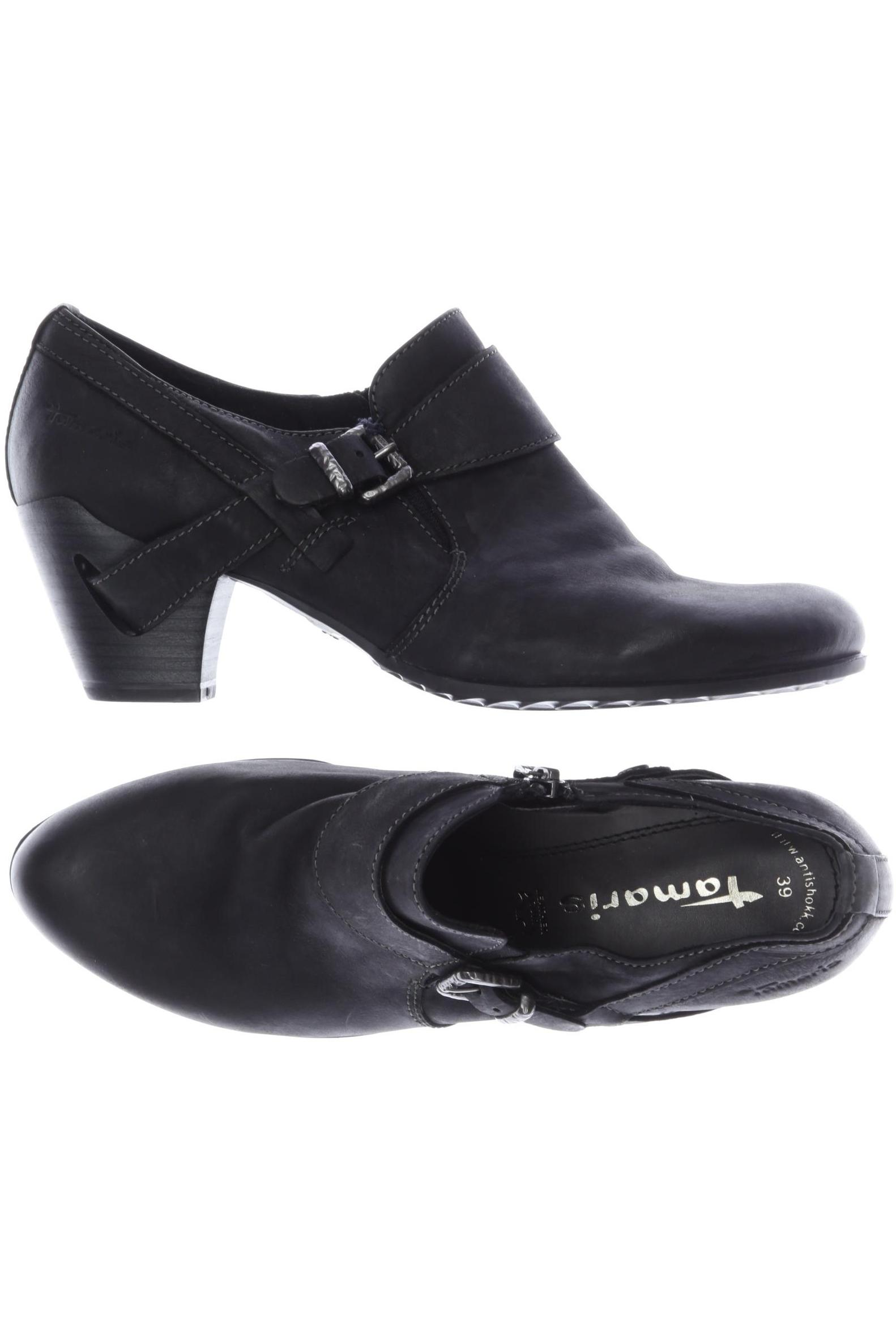 

Tamaris Damen Halbschuh, schwarz, Gr. 39