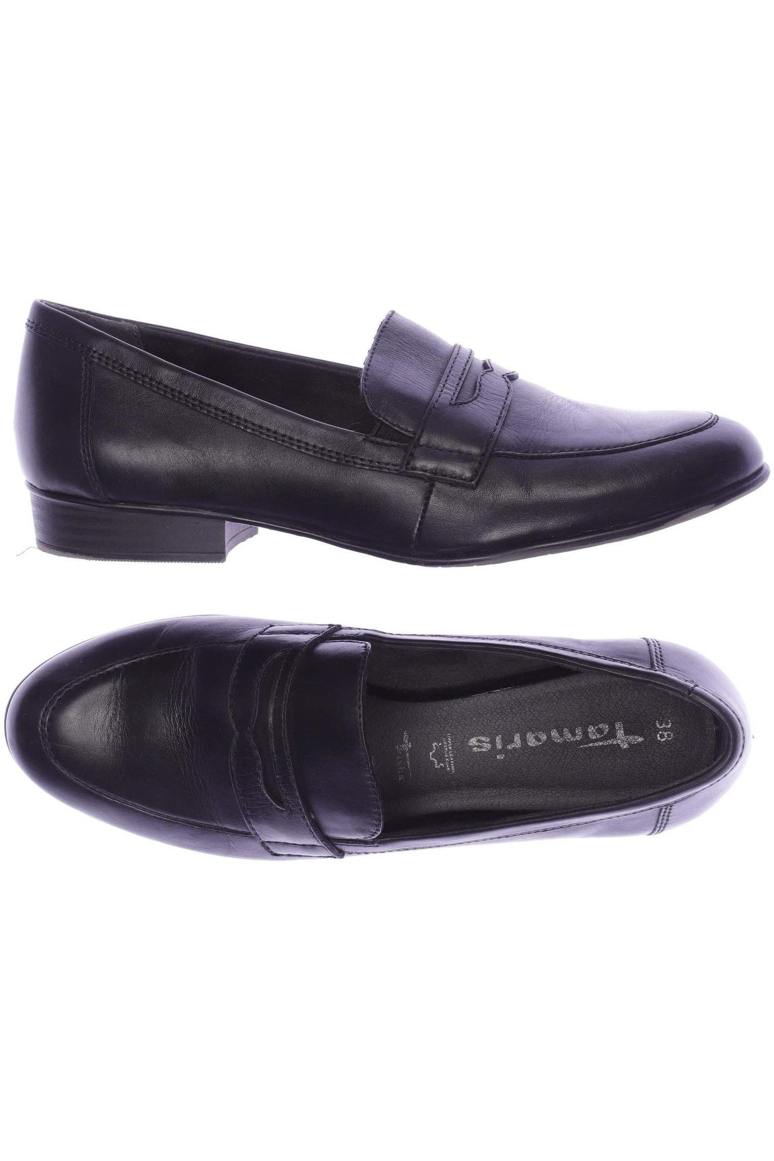 

Tamaris Damen Halbschuh, schwarz, Gr. 38