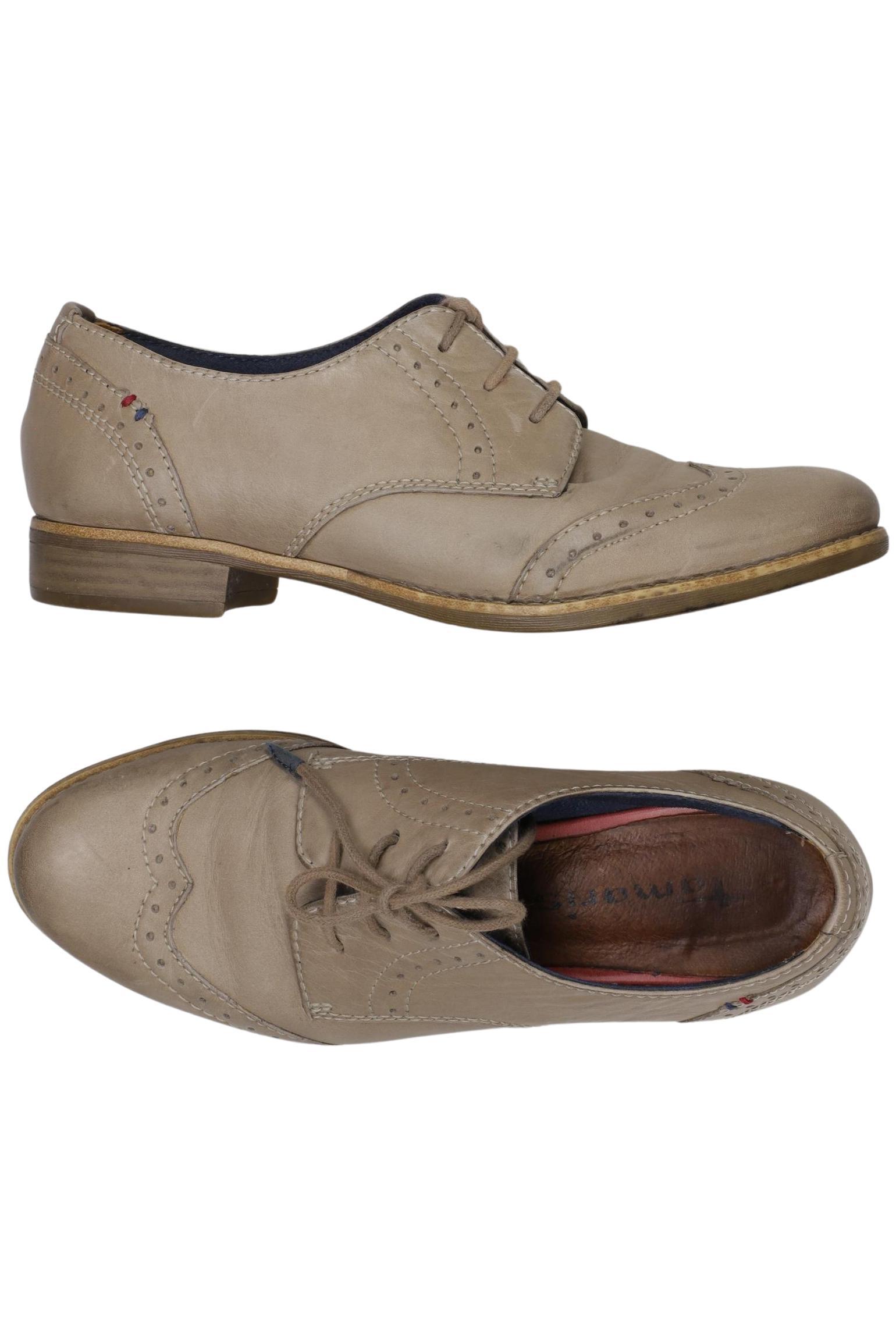 

Tamaris Damen Halbschuh, beige, Gr. 36