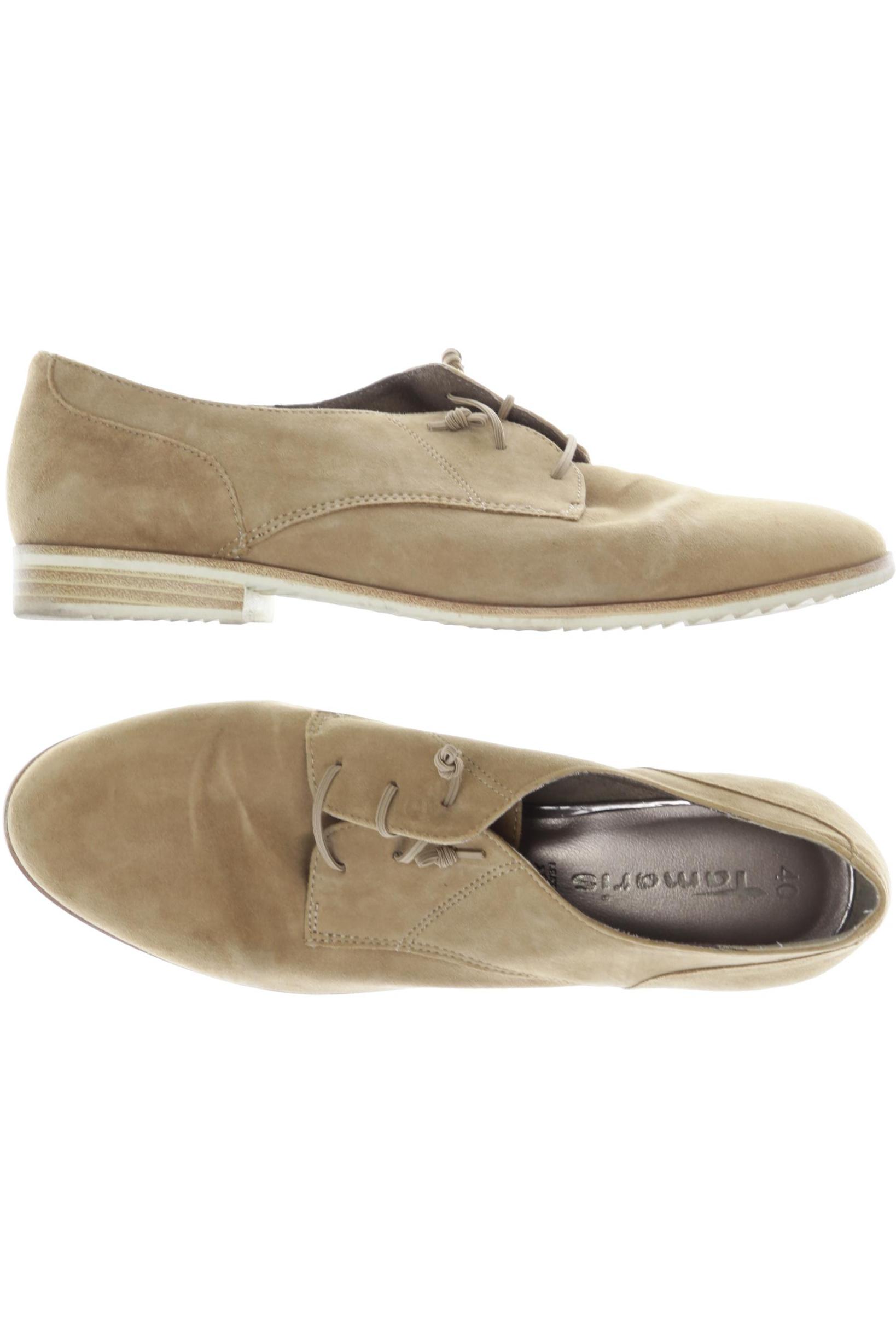 

Tamaris Damen Halbschuh, beige, Gr. 40