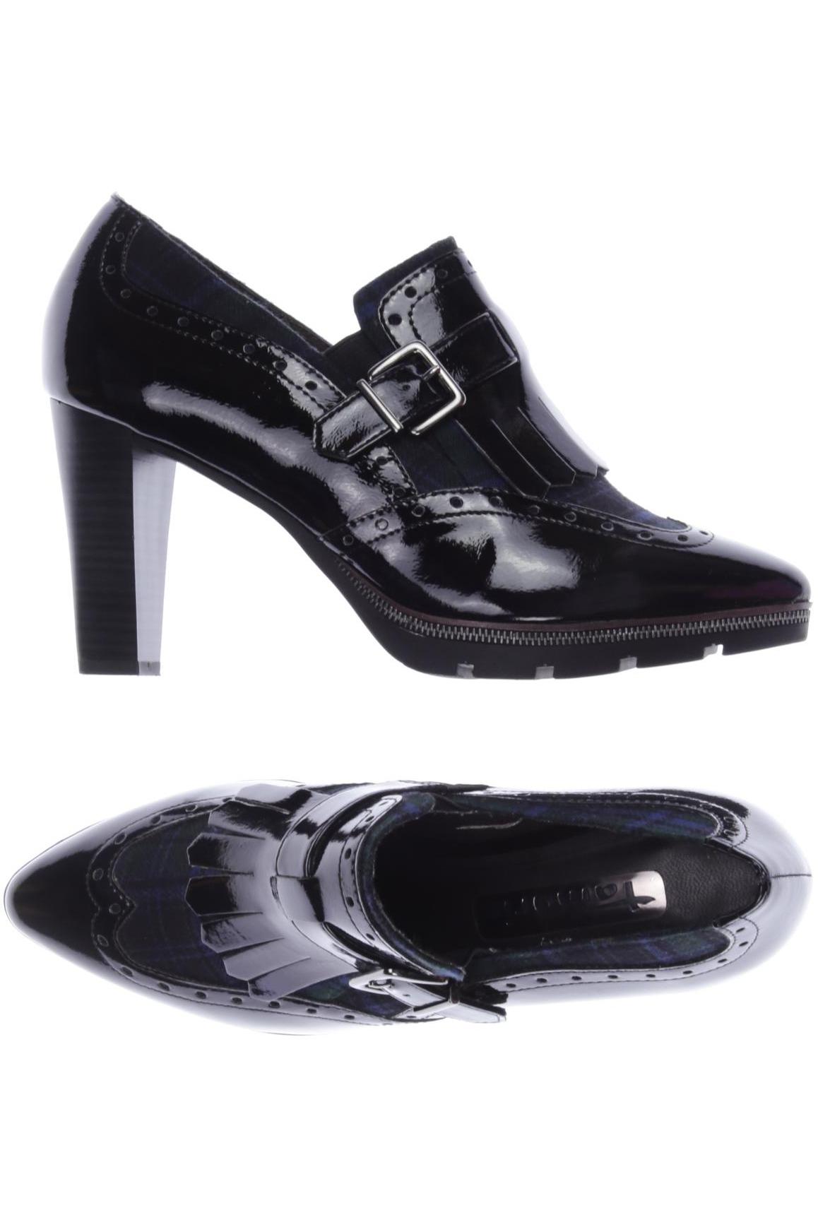 

Tamaris Damen Halbschuh, schwarz, Gr. 41