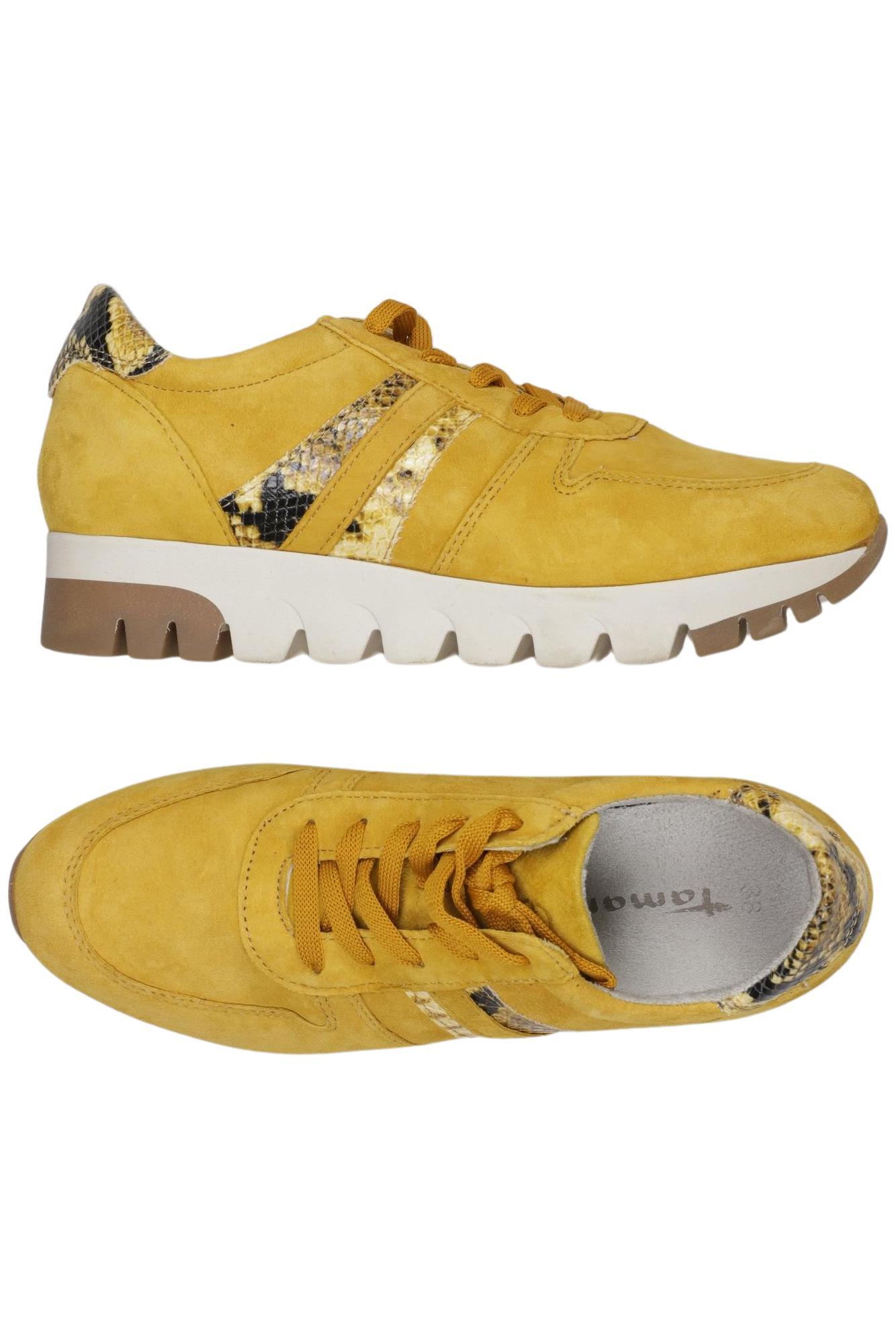 

Tamaris Damen Halbschuh, gelb, Gr. 38