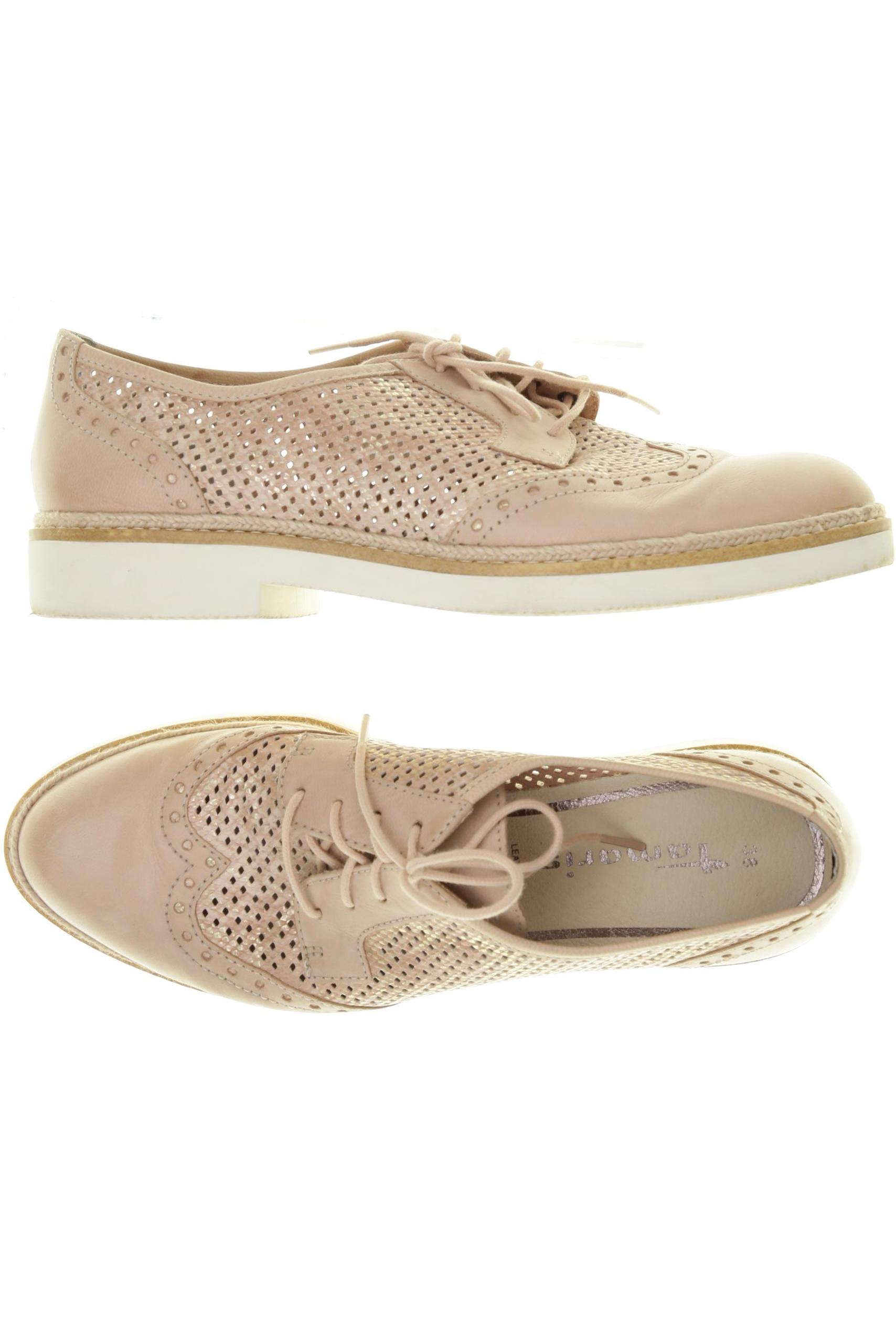 

Tamaris Damen Halbschuh, beige, Gr. 38