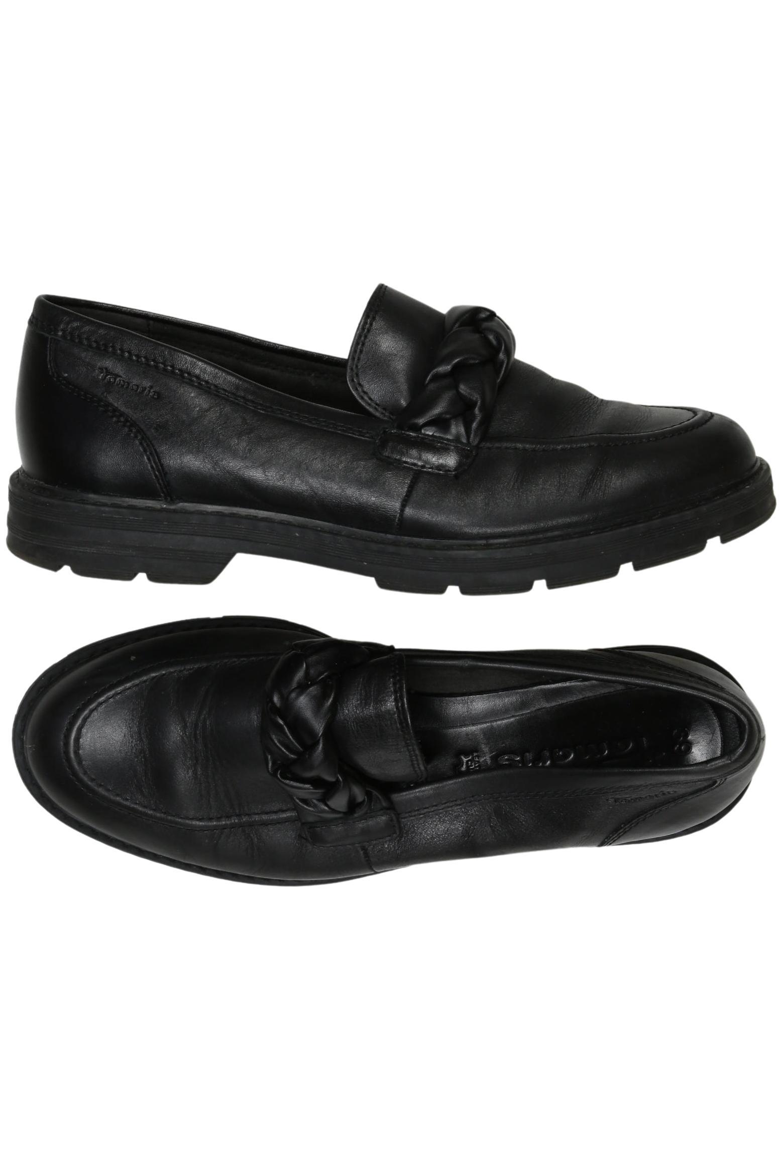 

Tamaris Damen Halbschuh, schwarz, Gr. 39