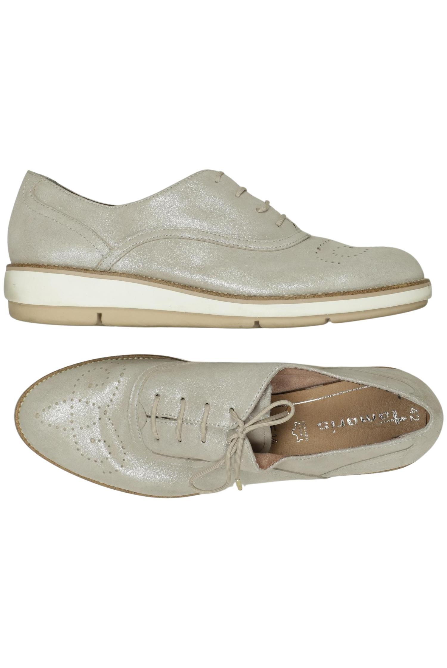 

Tamaris Damen Halbschuh, silber, Gr. 42