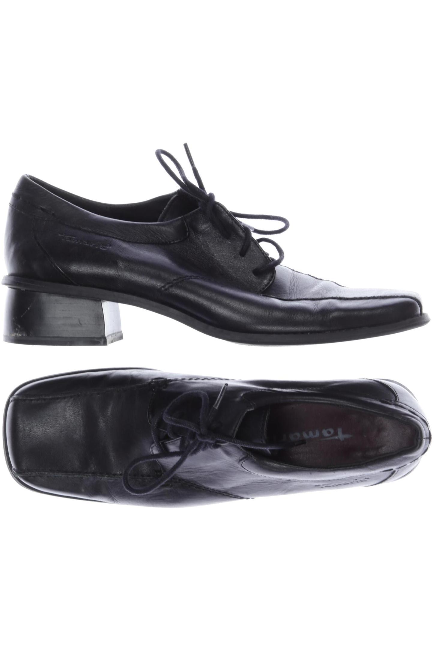 

Tamaris Damen Halbschuh, schwarz, Gr. 39