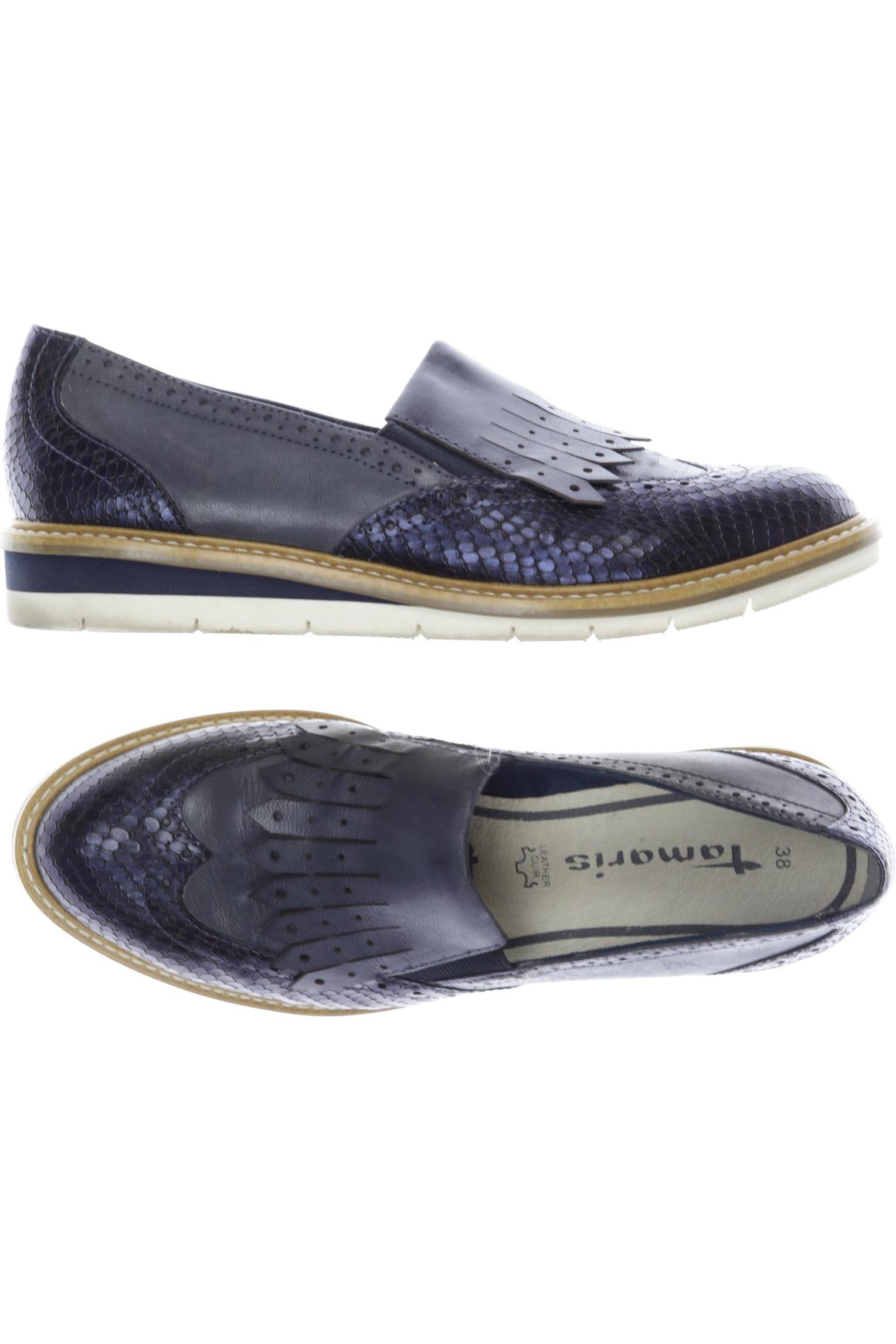 

Tamaris Damen Halbschuh, marineblau, Gr. 38
