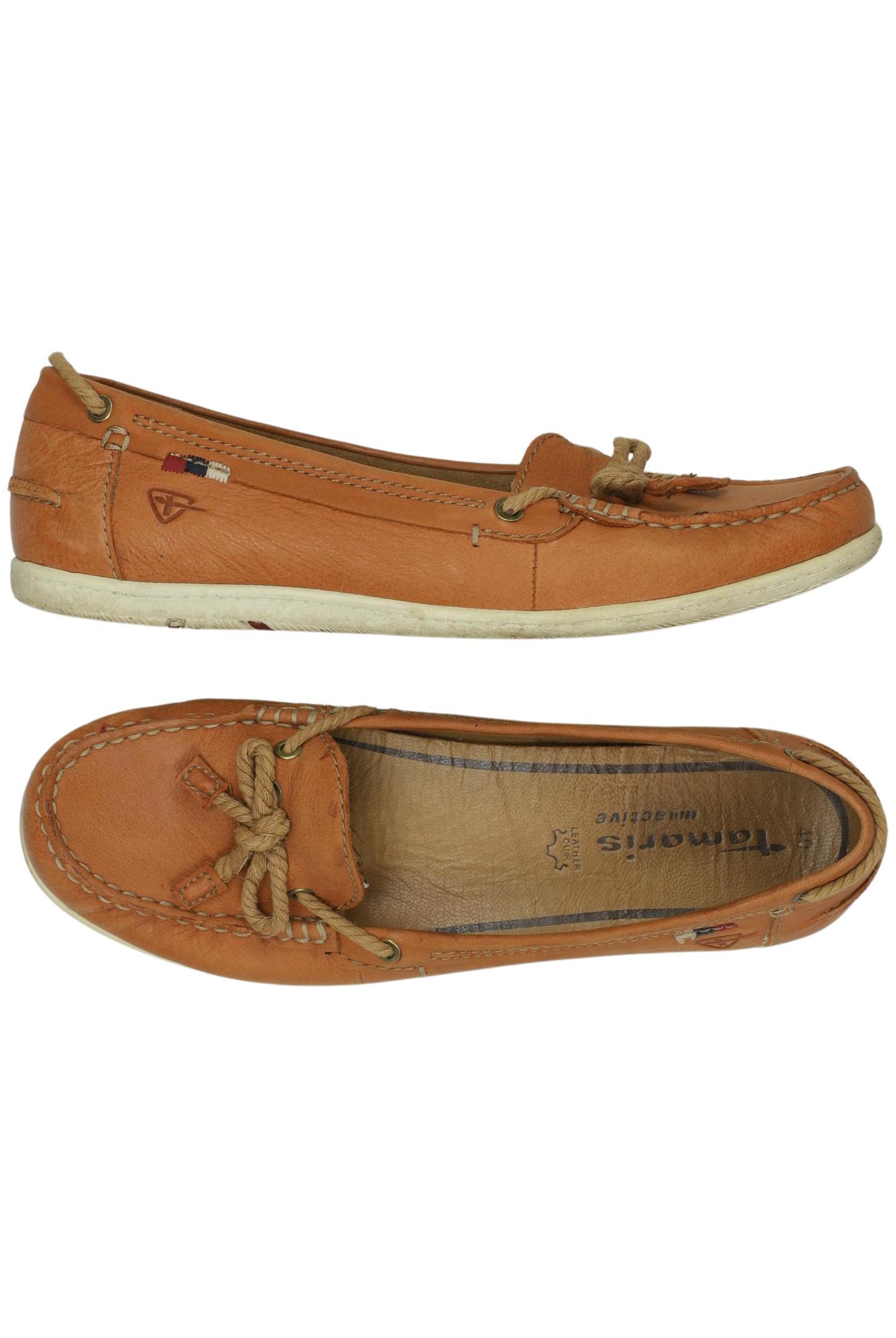 

Tamaris Damen Halbschuh, orange, Gr. 40