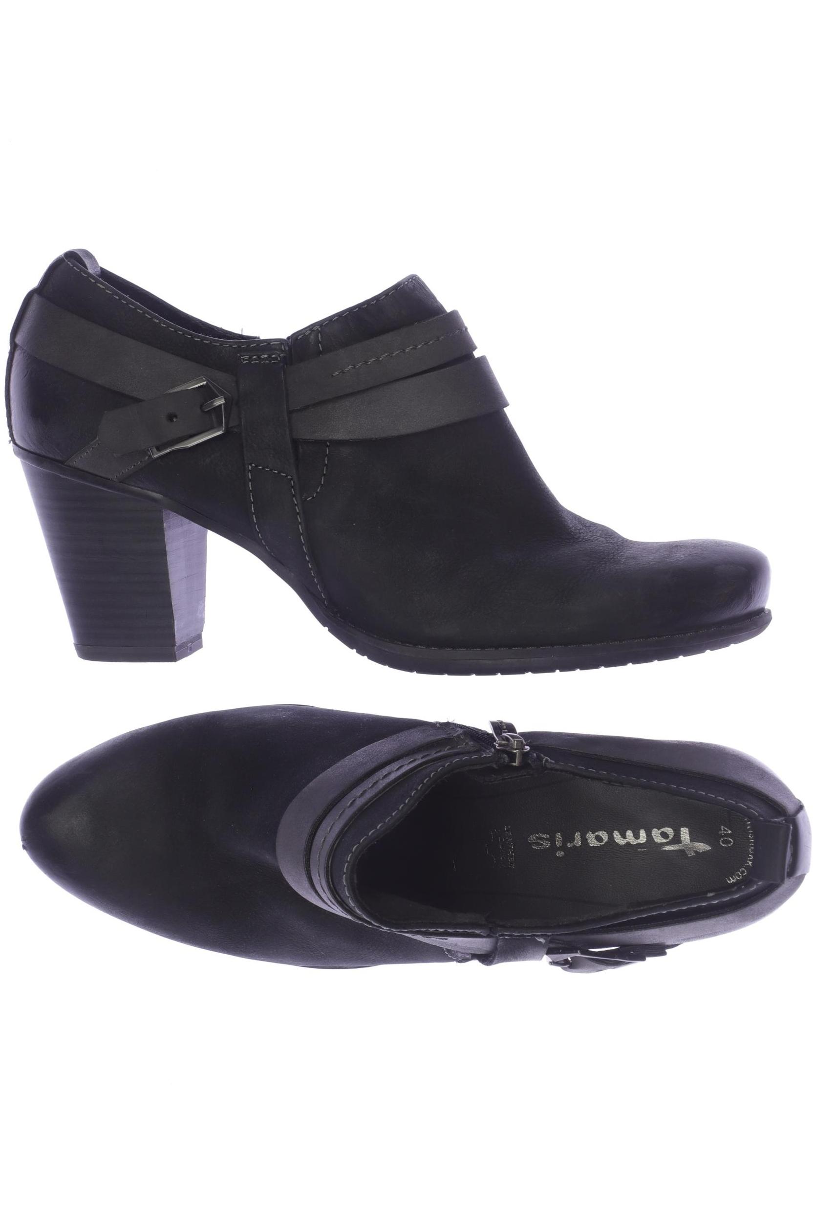 

Tamaris Damen Halbschuh, schwarz, Gr. 40