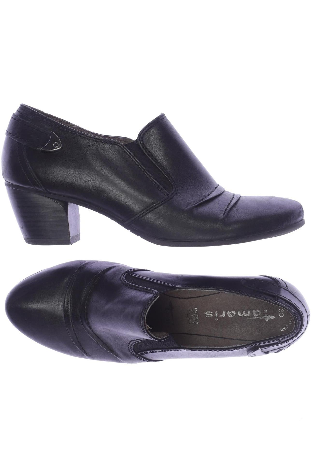 

Tamaris Damen Halbschuh, schwarz, Gr. 39