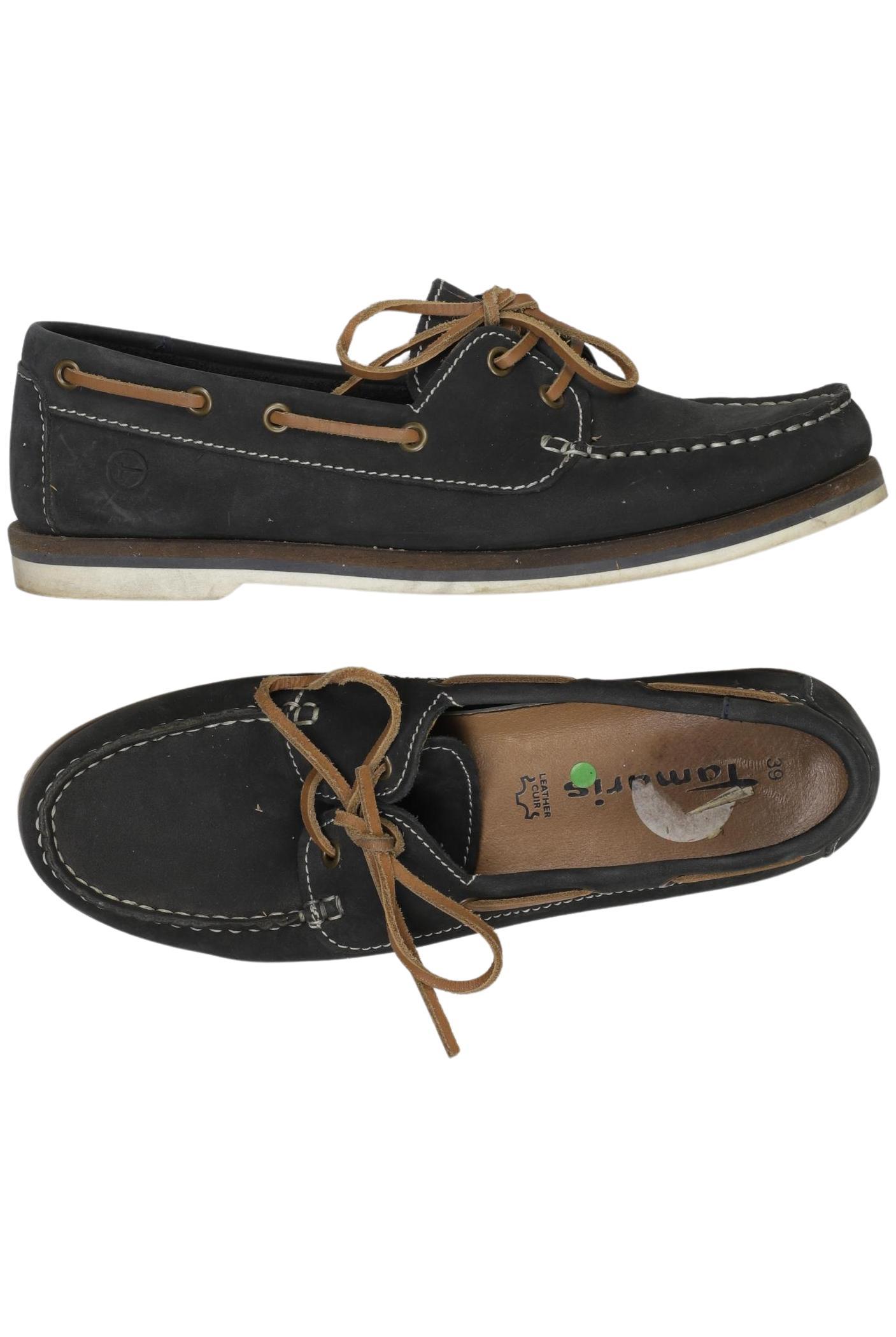 

Tamaris Damen Halbschuh, marineblau, Gr. 39