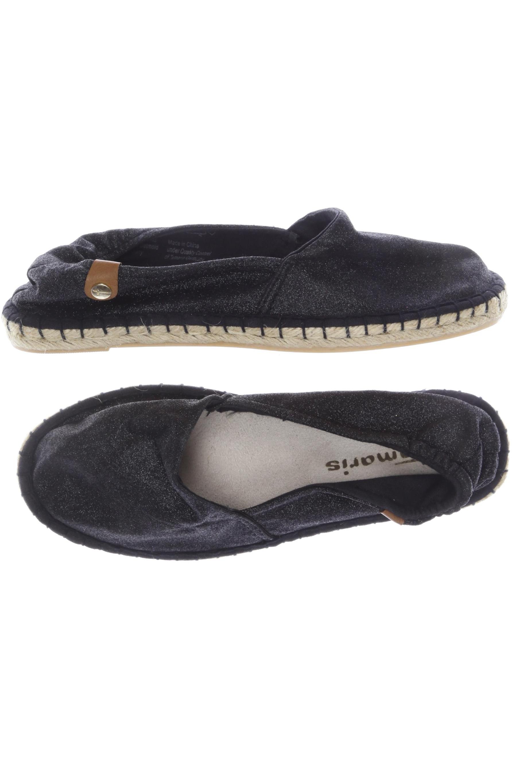 

Tamaris Damen Halbschuh, schwarz, Gr. 38
