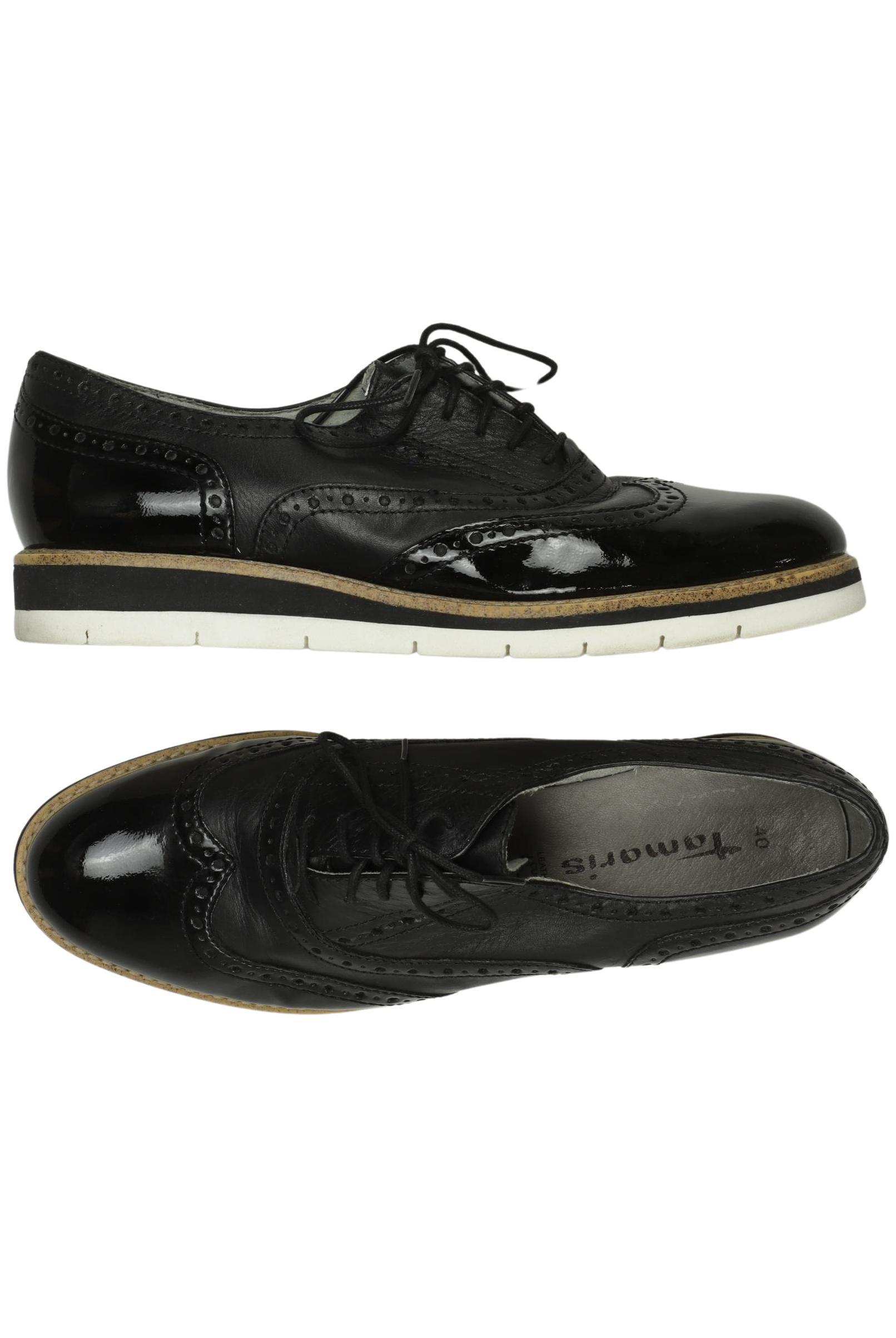 

Tamaris Damen Halbschuh, schwarz, Gr. 40