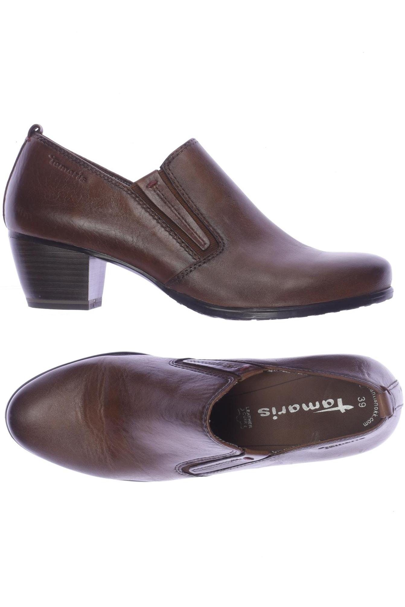 

Tamaris Damen Halbschuh, braun, Gr. 39