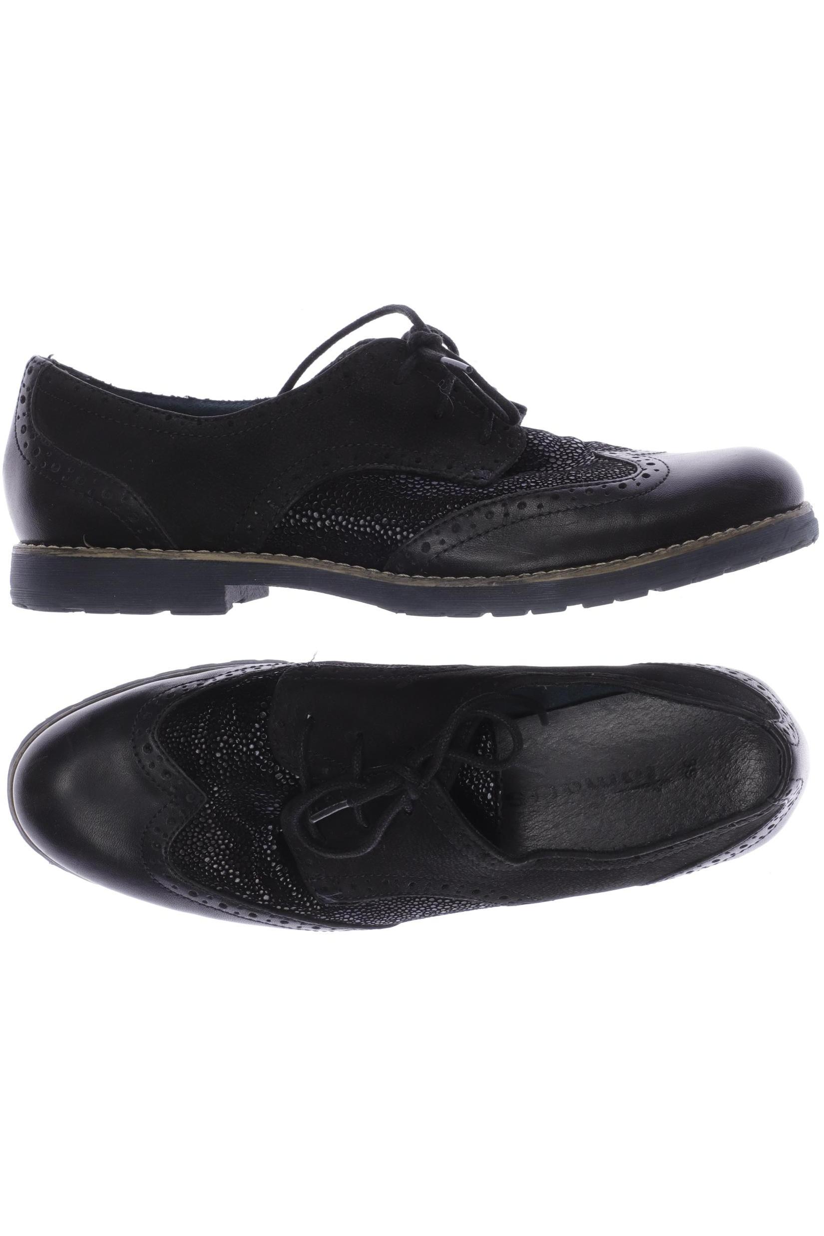 

Tamaris Damen Halbschuh, schwarz, Gr. 39