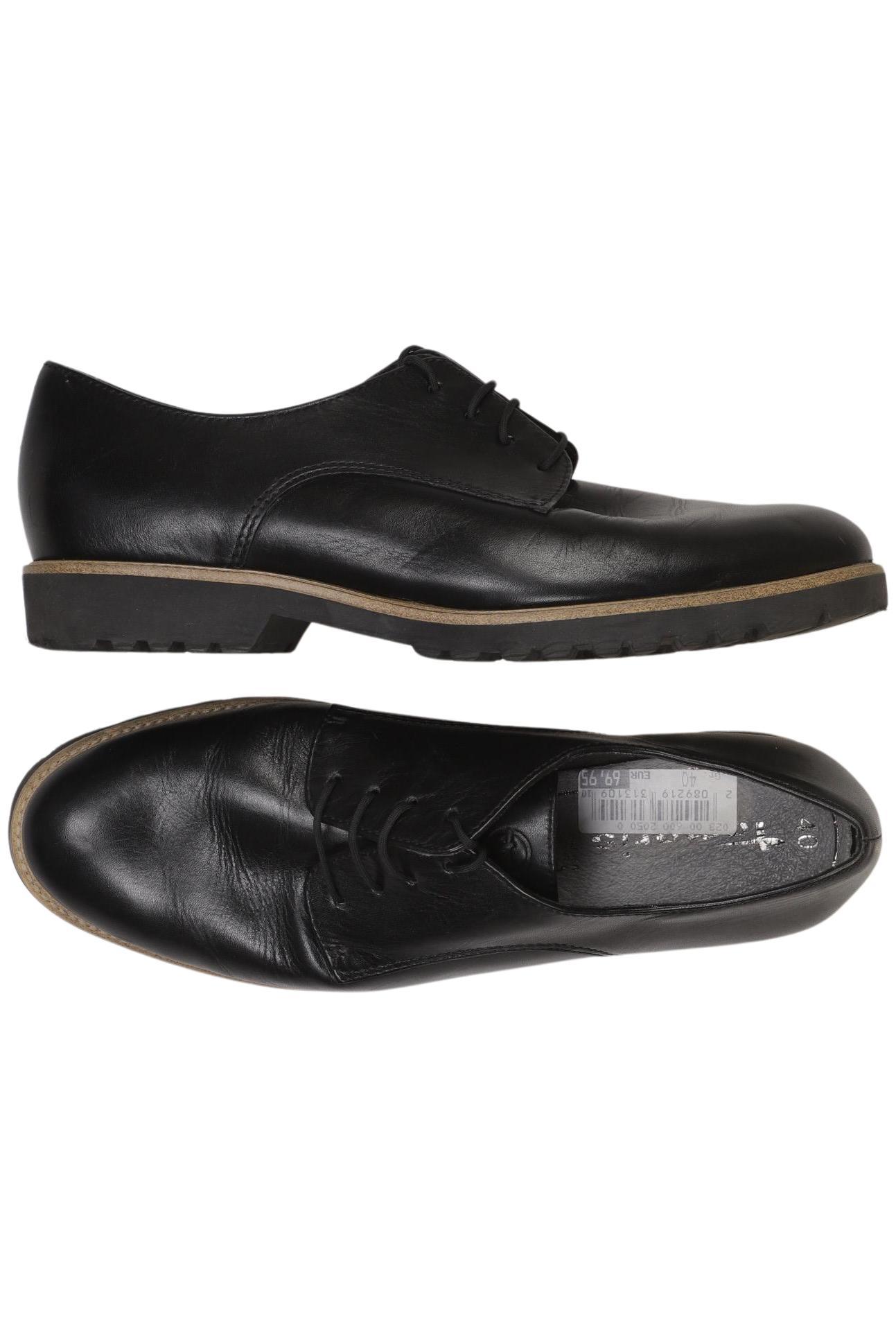 

Tamaris Damen Halbschuh, schwarz, Gr. 40