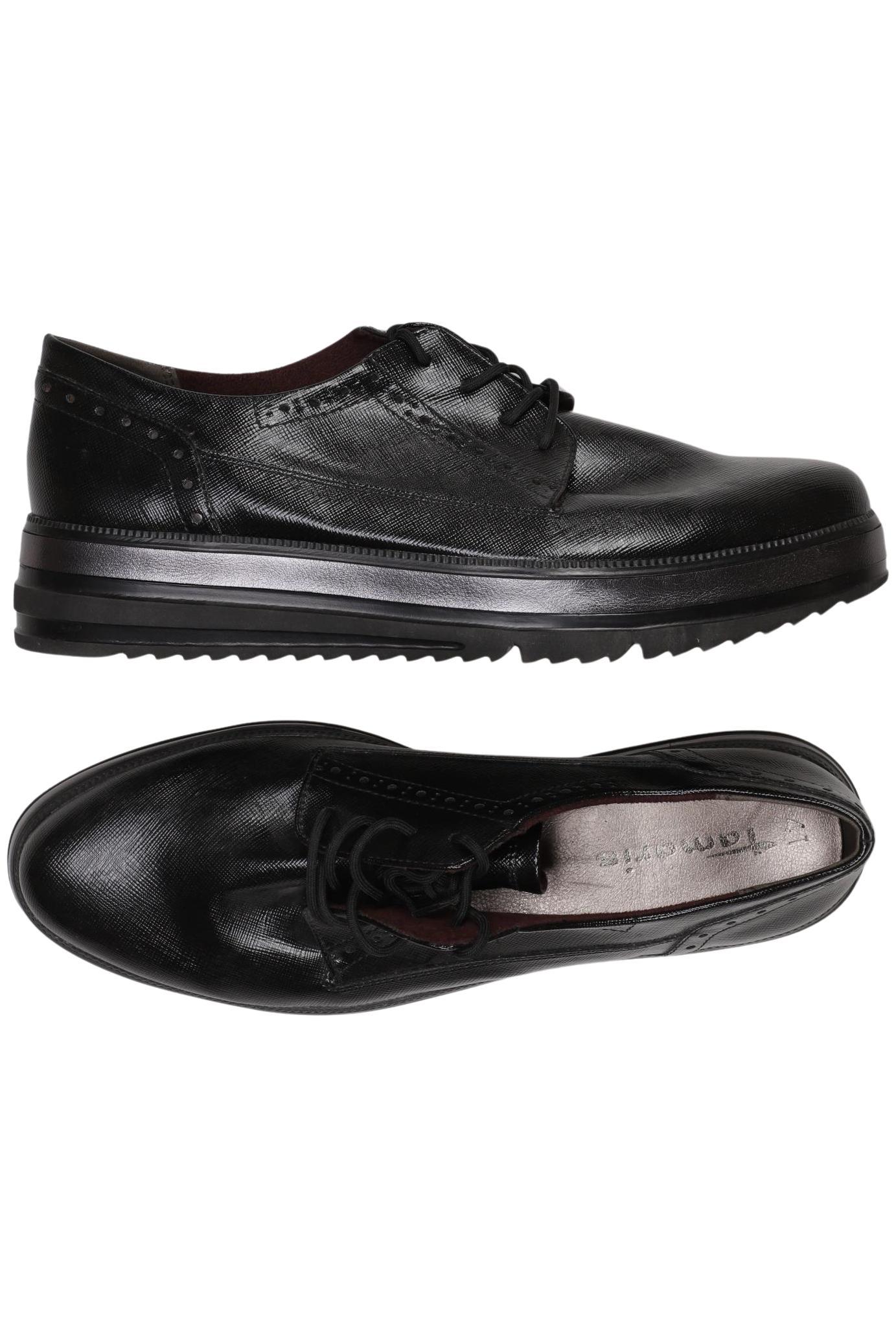 

Tamaris Damen Halbschuh, schwarz, Gr. 41