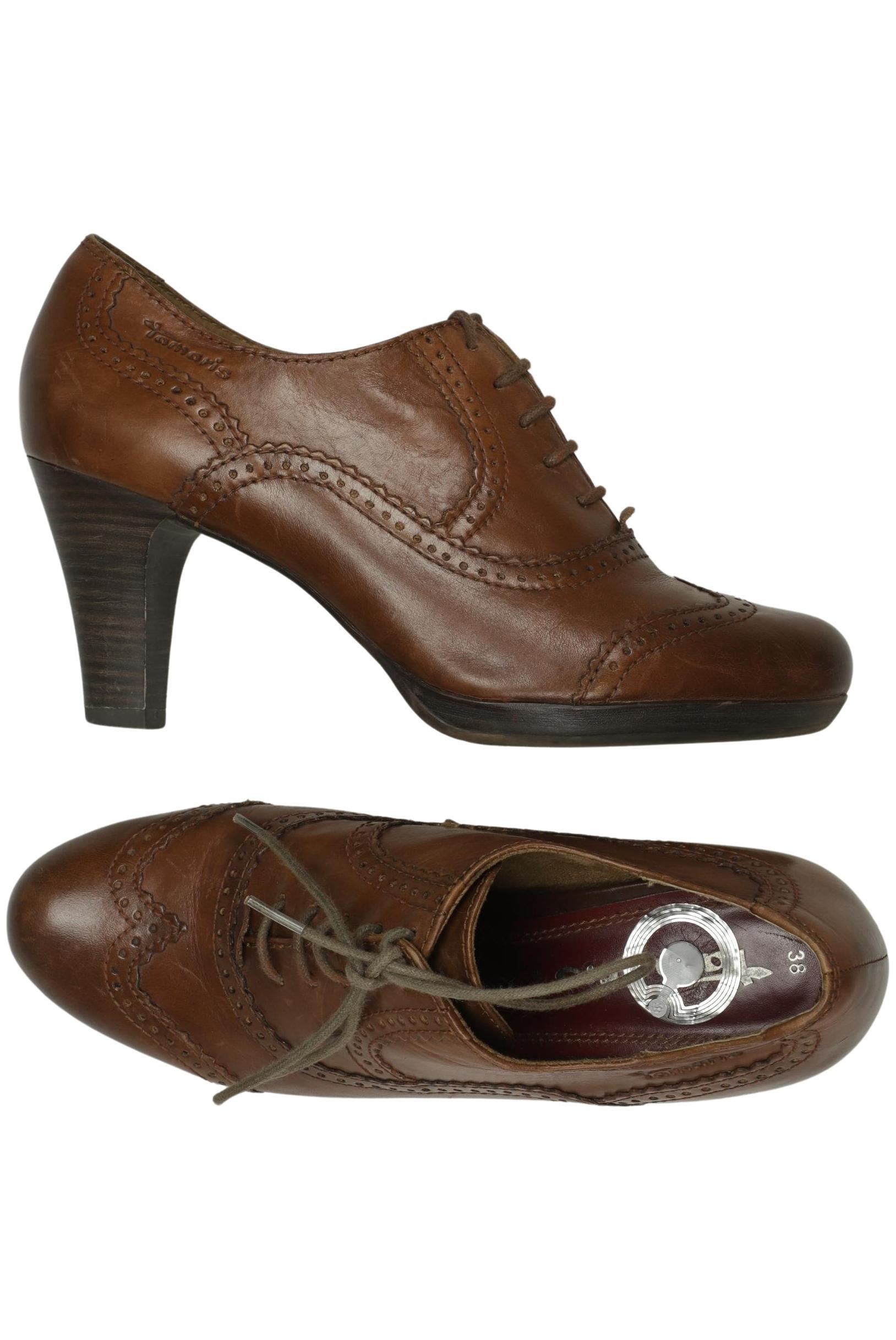 

Tamaris Damen Halbschuh, braun, Gr. 38