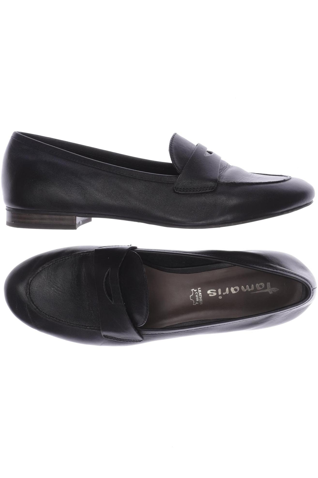 

Tamaris Damen Halbschuh, schwarz, Gr. 39