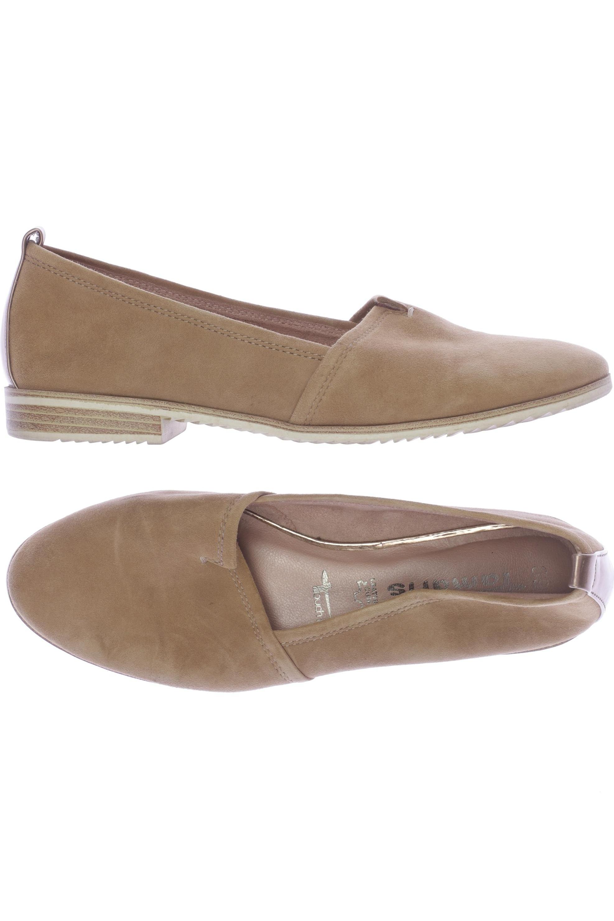 

Tamaris Damen Halbschuh, beige, Gr. 39