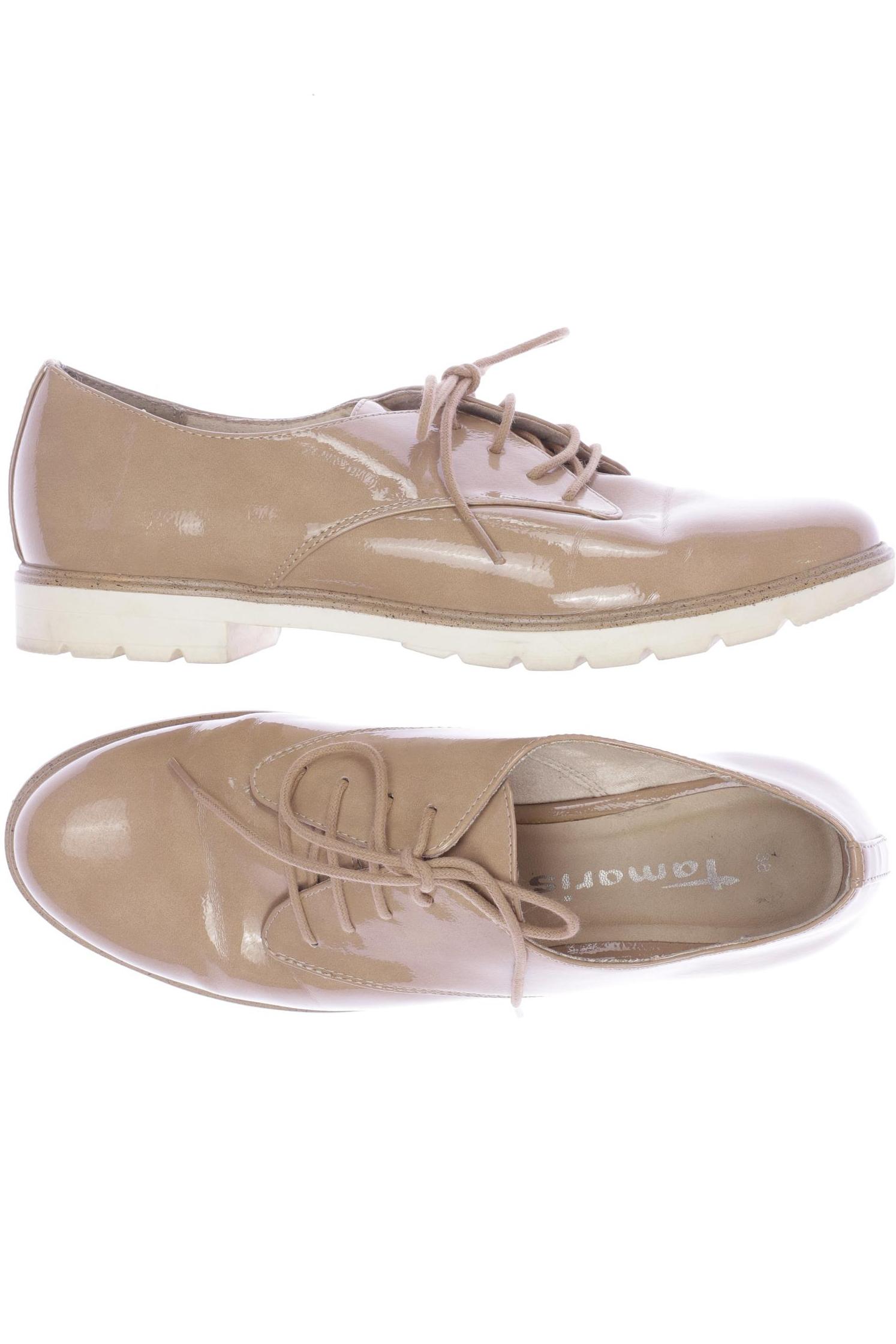 

Tamaris Damen Halbschuh, beige, Gr. 38