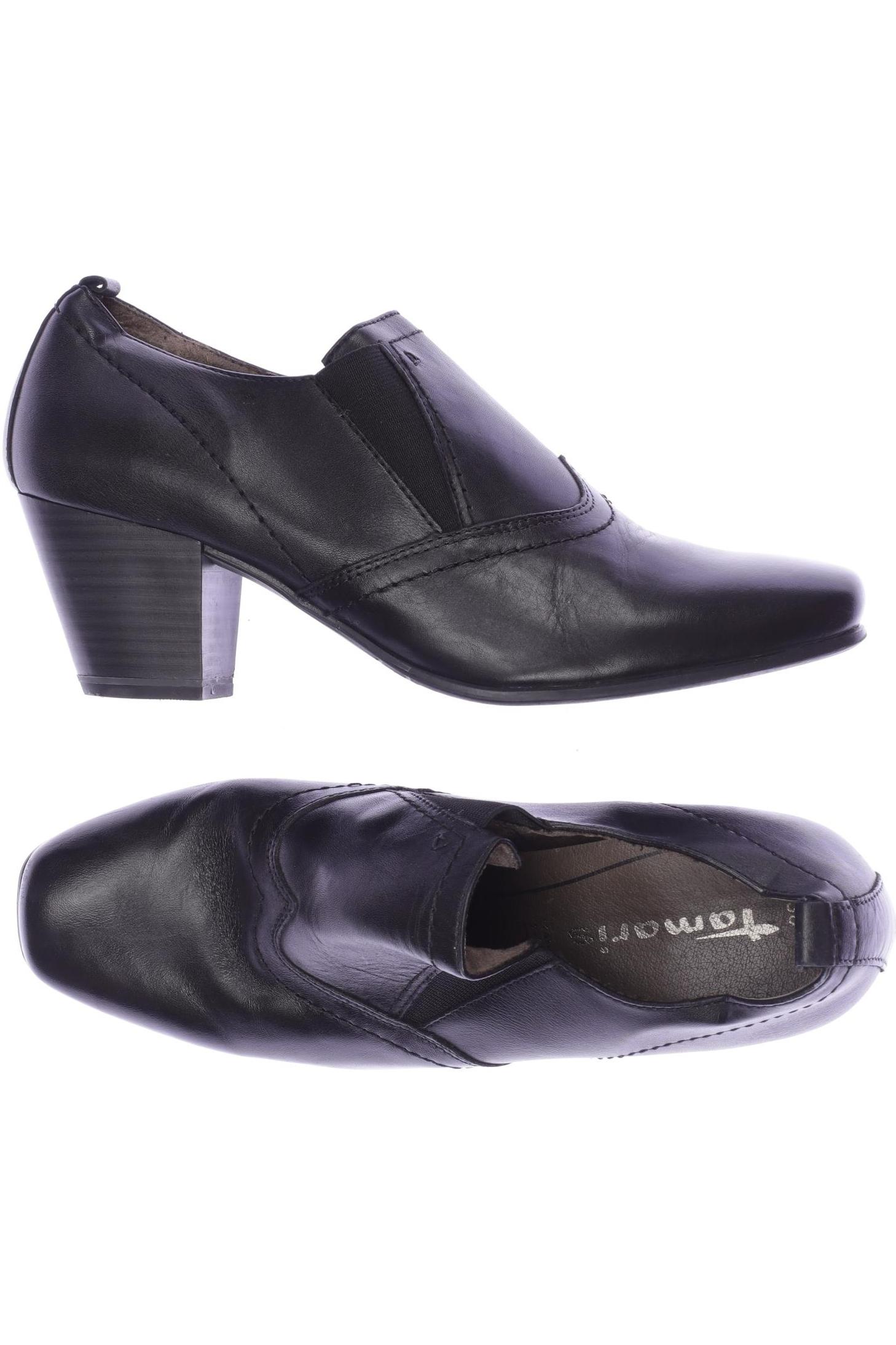 

Tamaris Damen Halbschuh, schwarz, Gr. 38