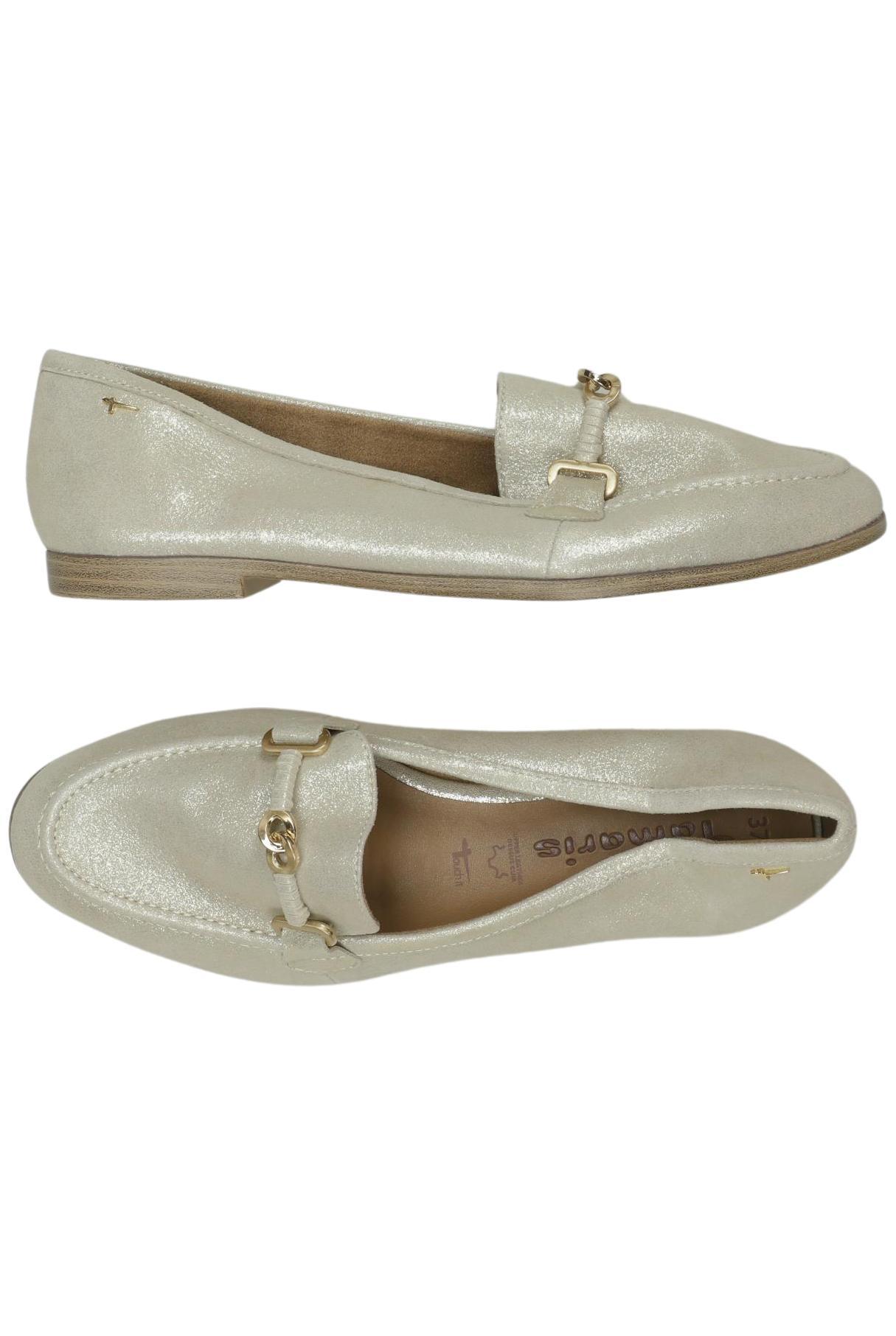 

Tamaris Damen Halbschuh, gold, Gr. 37