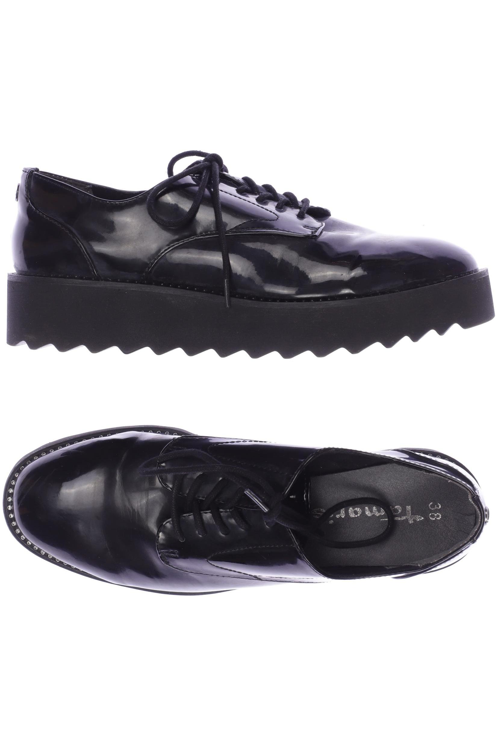 

Tamaris Damen Halbschuh, schwarz, Gr. 38