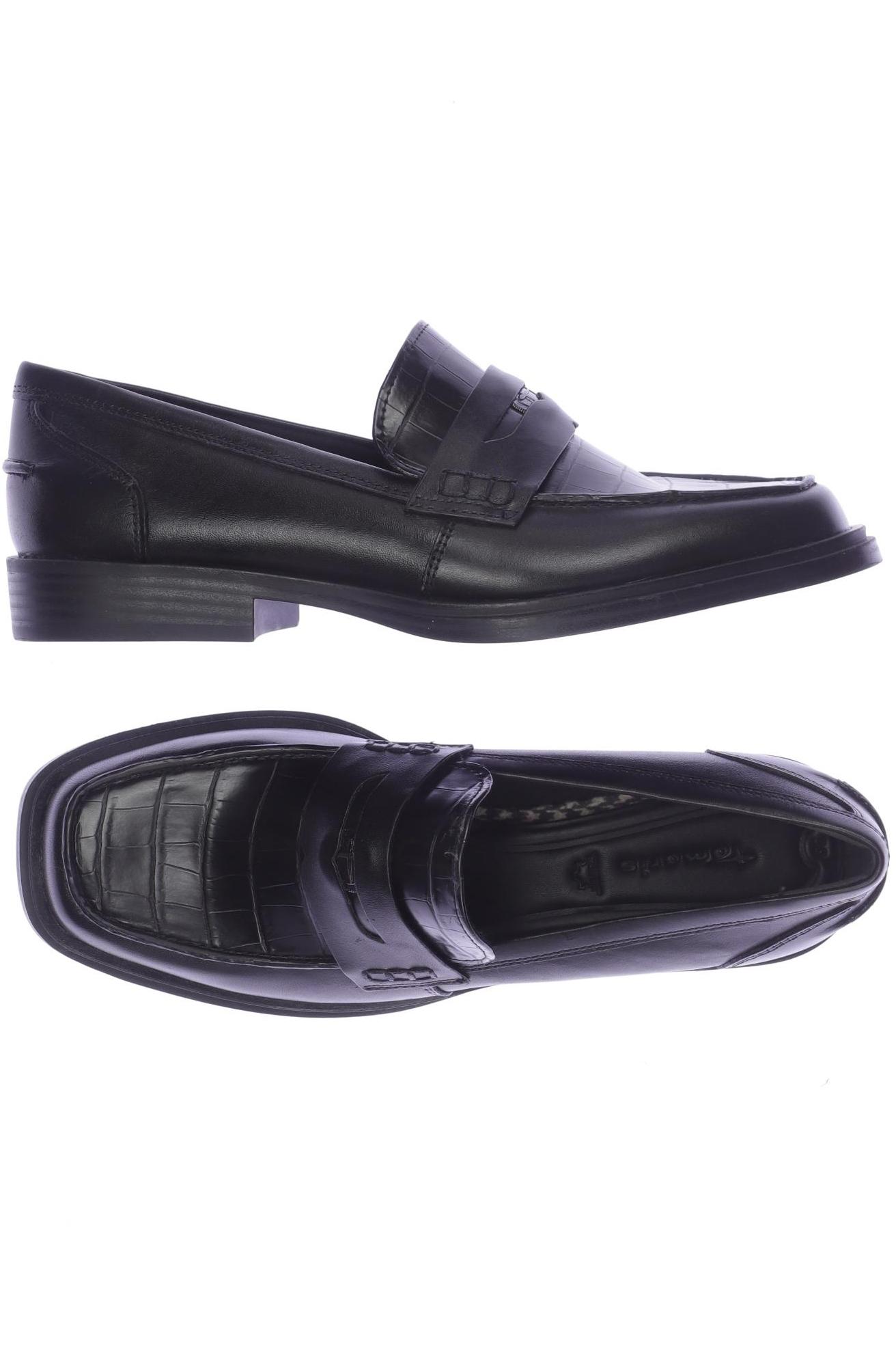 

Tamaris Damen Halbschuh, schwarz, Gr. 39
