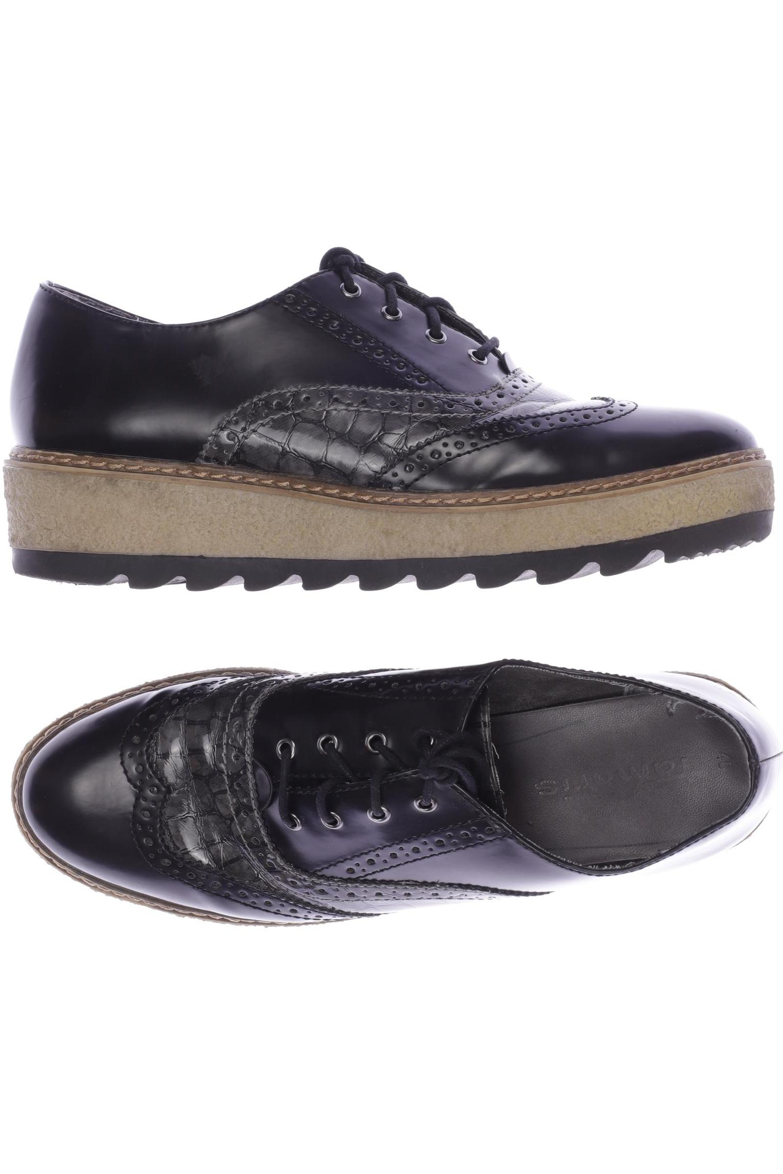 

Tamaris Damen Halbschuh, schwarz, Gr. 40