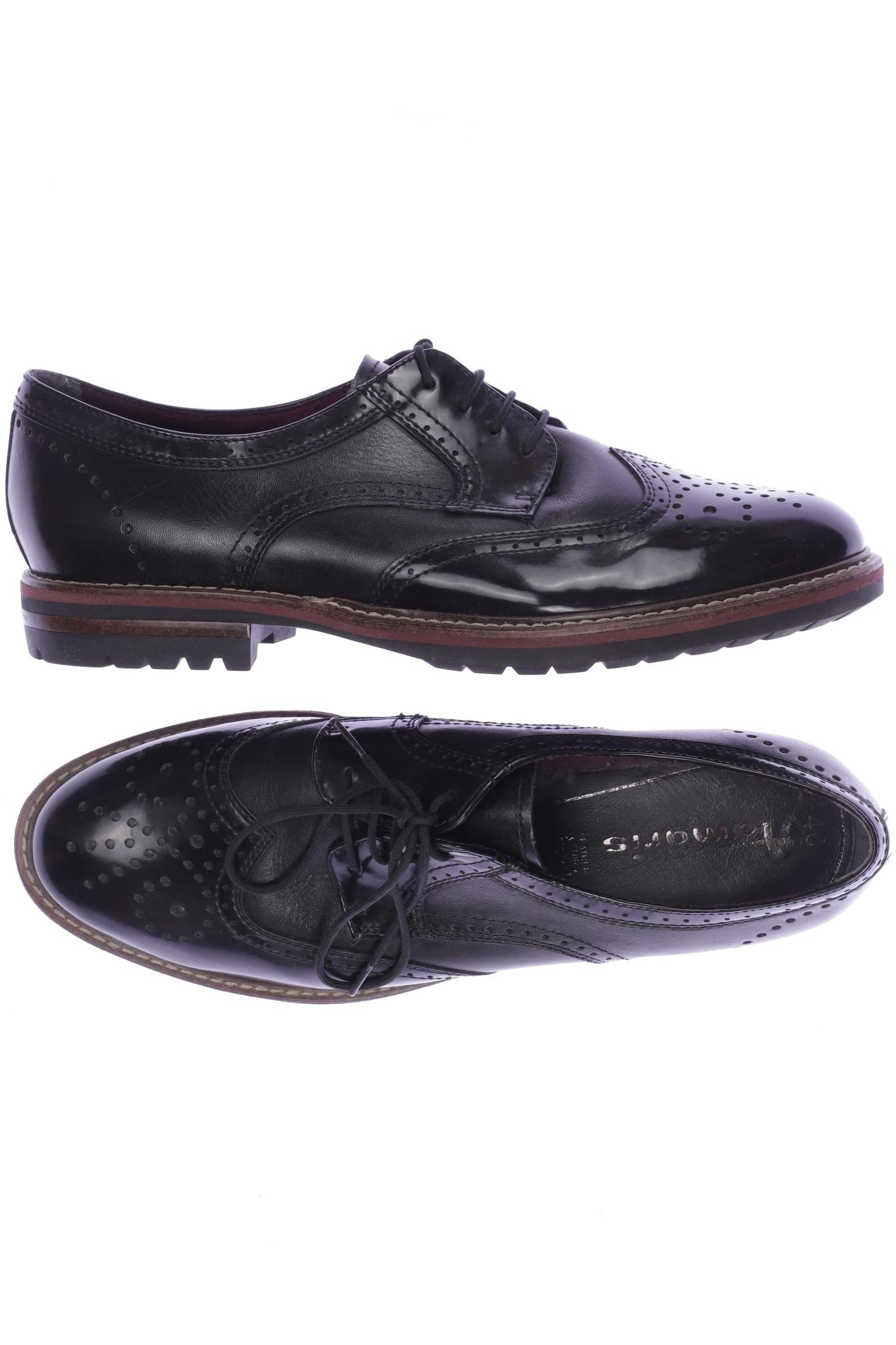 

Tamaris Damen Halbschuh, schwarz, Gr. 40