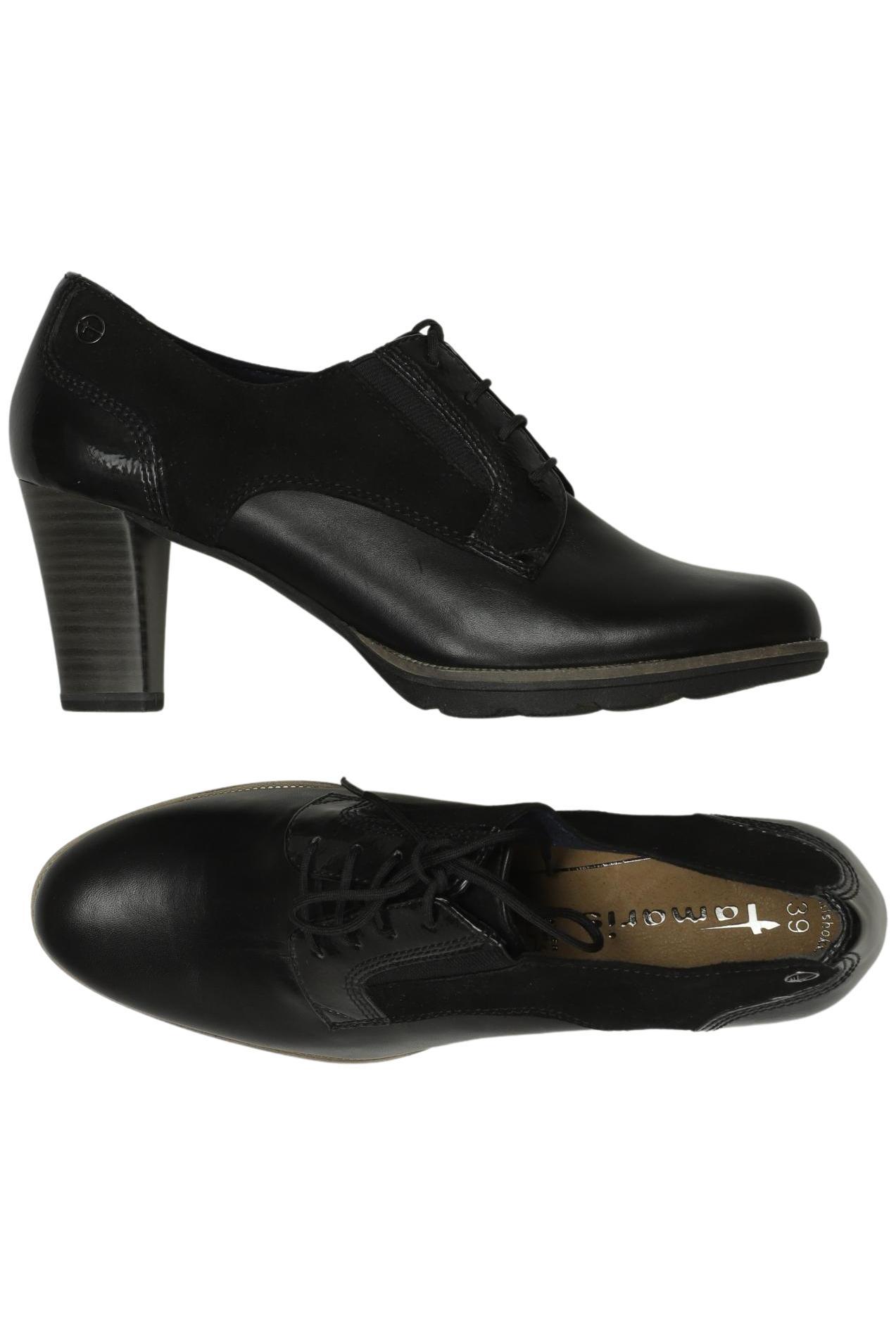 

Tamaris Damen Halbschuh, schwarz, Gr. 39