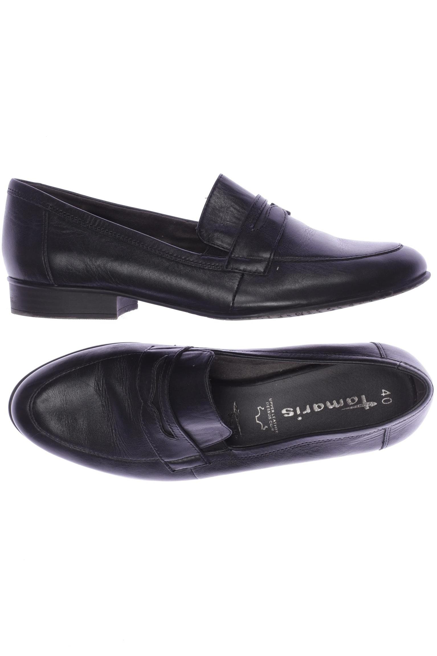 

Tamaris Damen Halbschuh, schwarz, Gr. 40