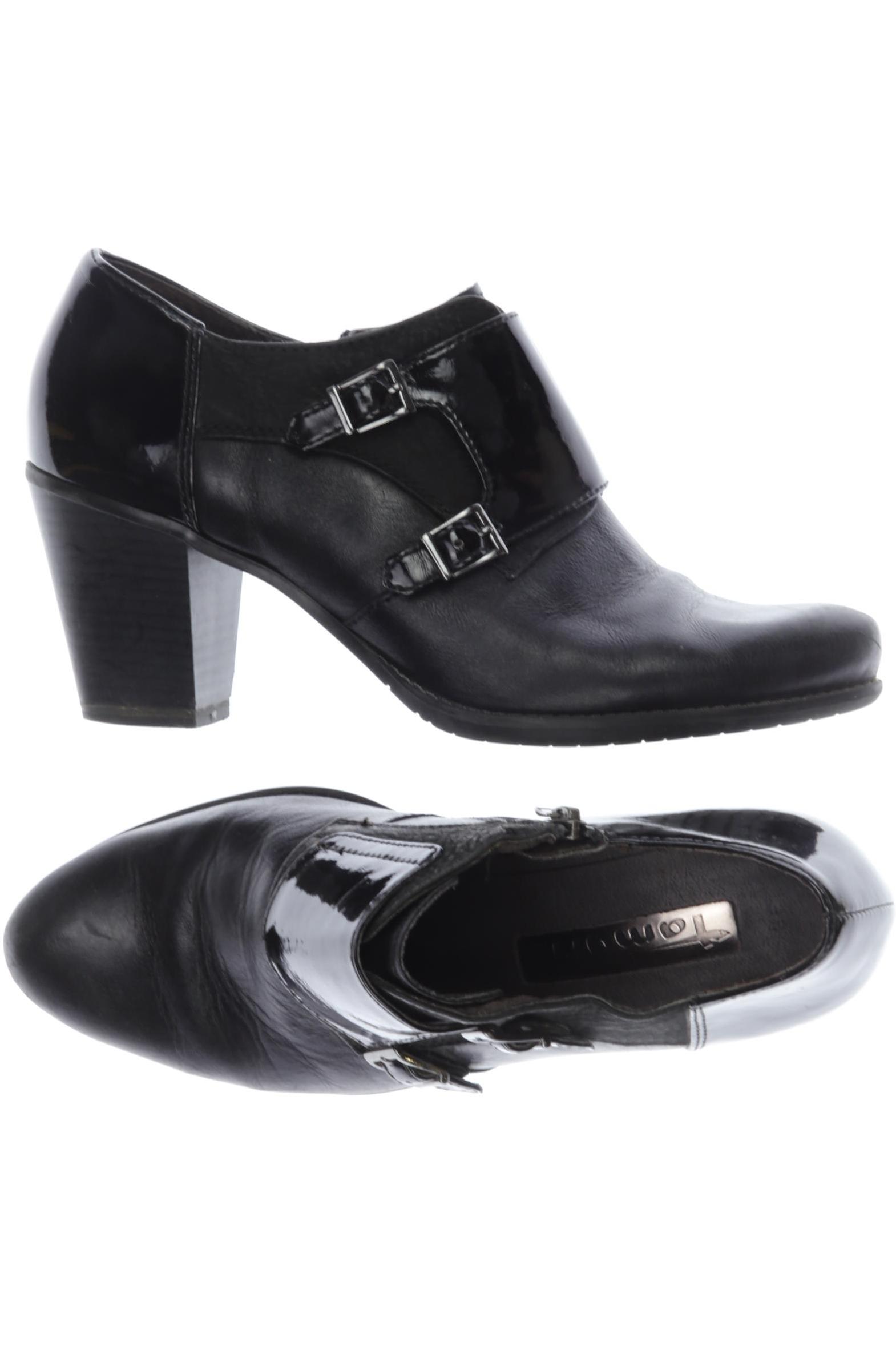 

Tamaris Damen Halbschuh, schwarz, Gr. 38