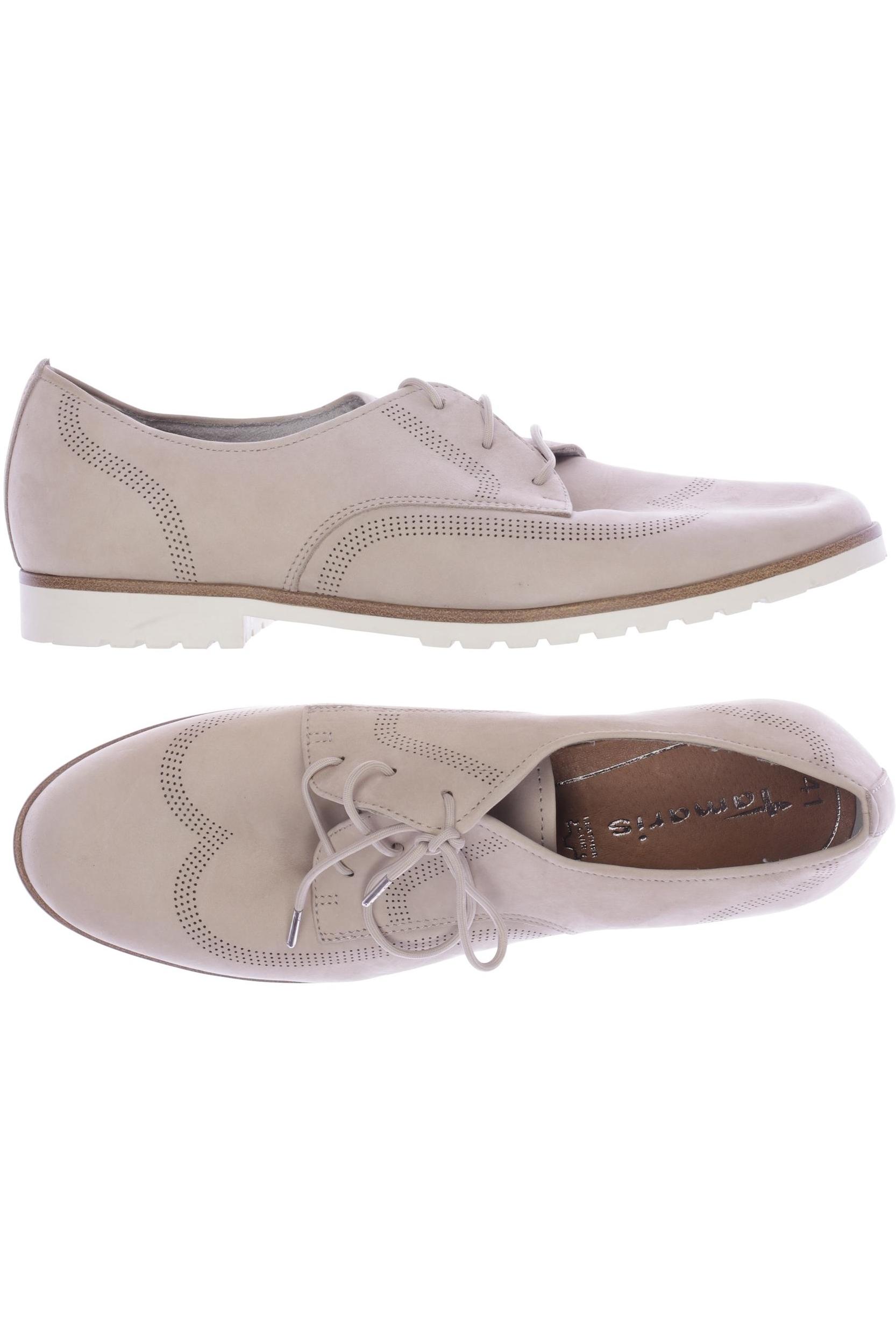 

Tamaris Damen Halbschuh, beige, Gr. 41