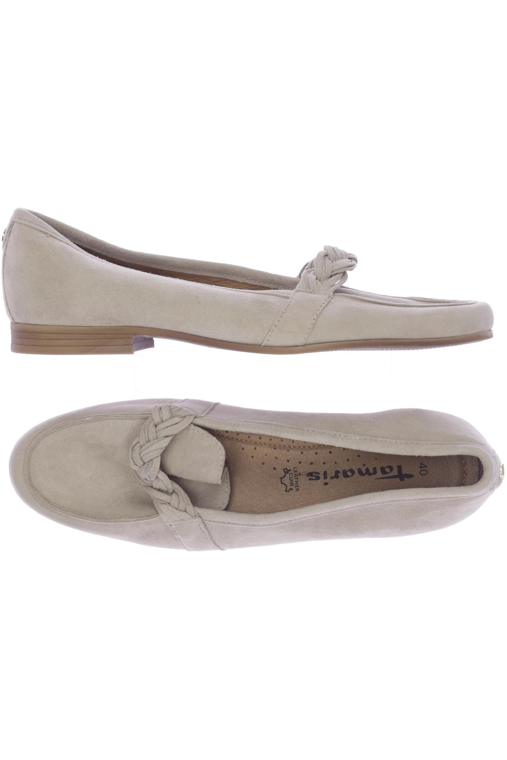 

Tamaris Damen Halbschuh, beige, Gr. 40