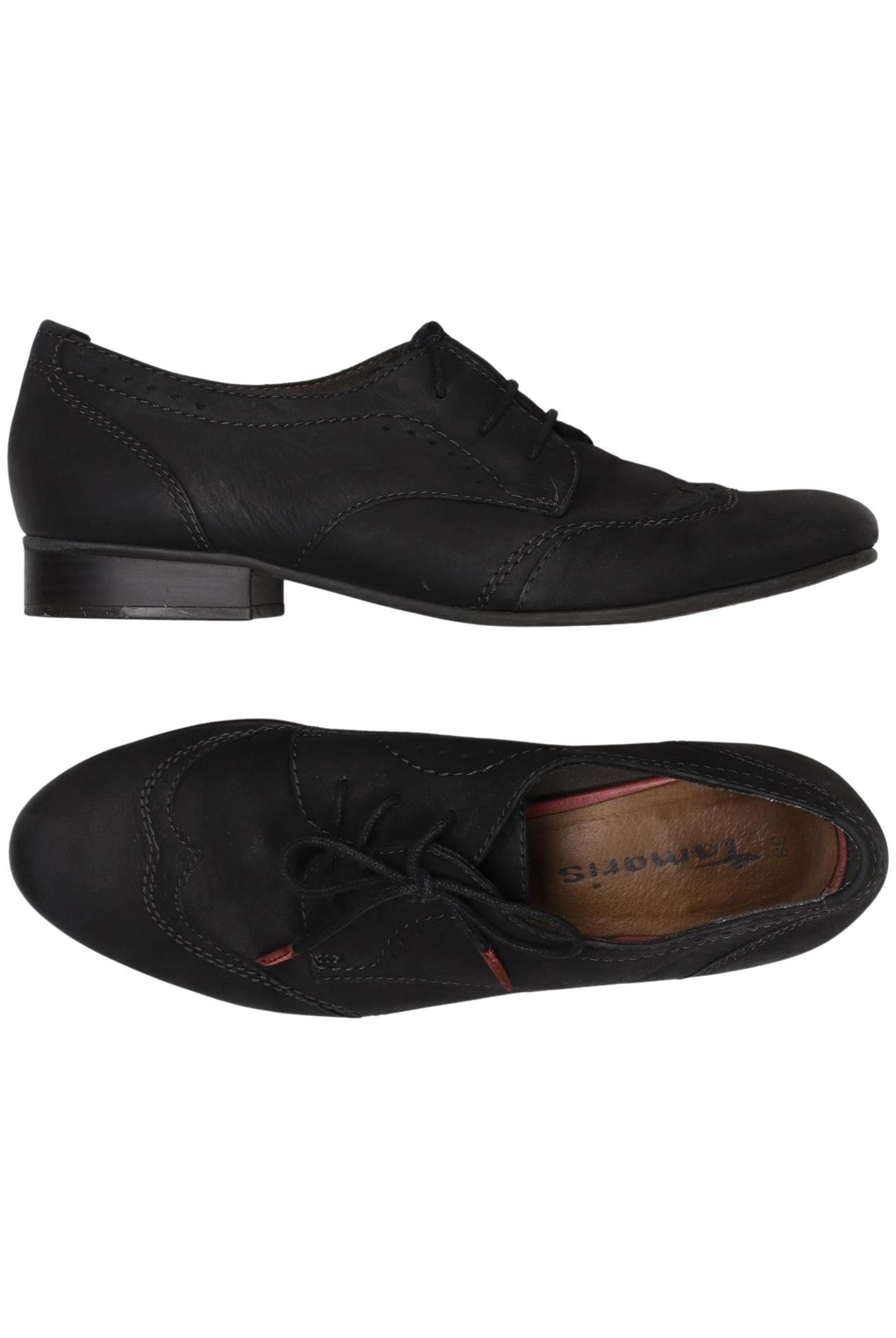 

Tamaris Damen Halbschuh, schwarz, Gr. 38