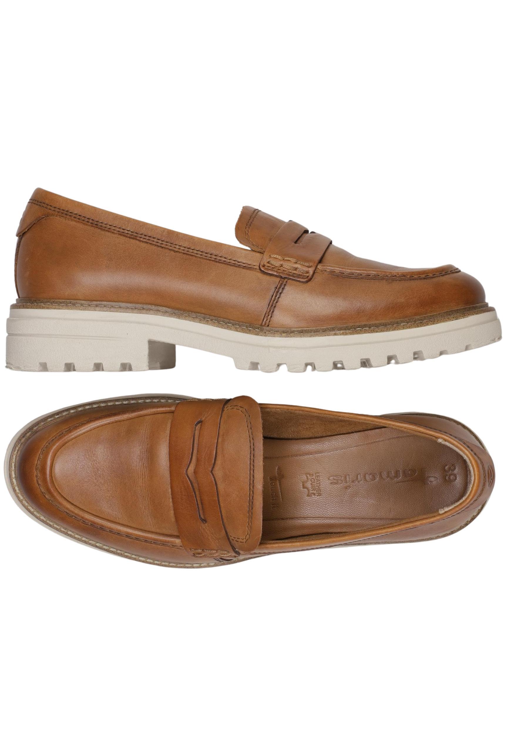 

Tamaris Damen Halbschuh, braun, Gr. 39