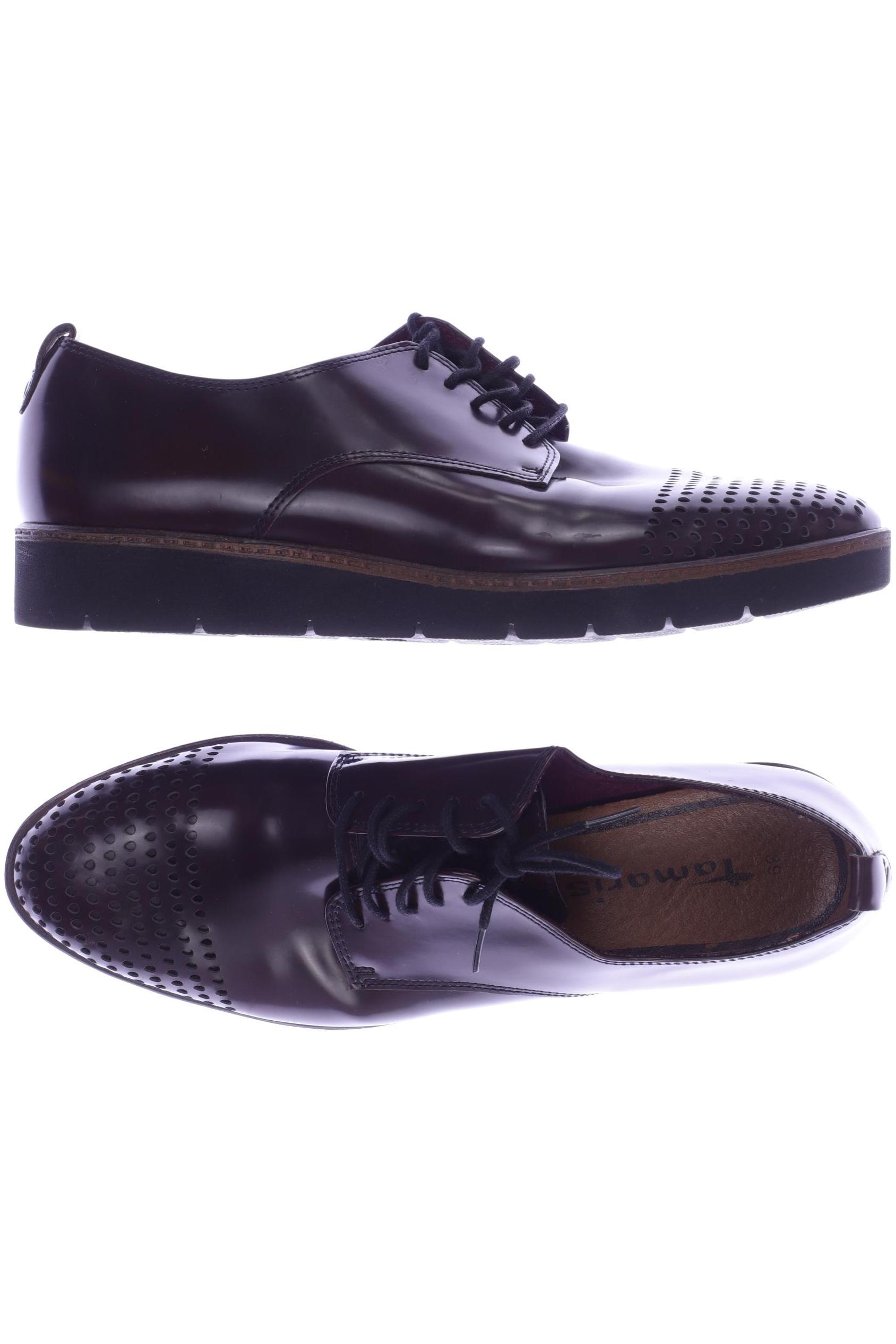 

Tamaris Damen Halbschuh, bordeaux, Gr. 39